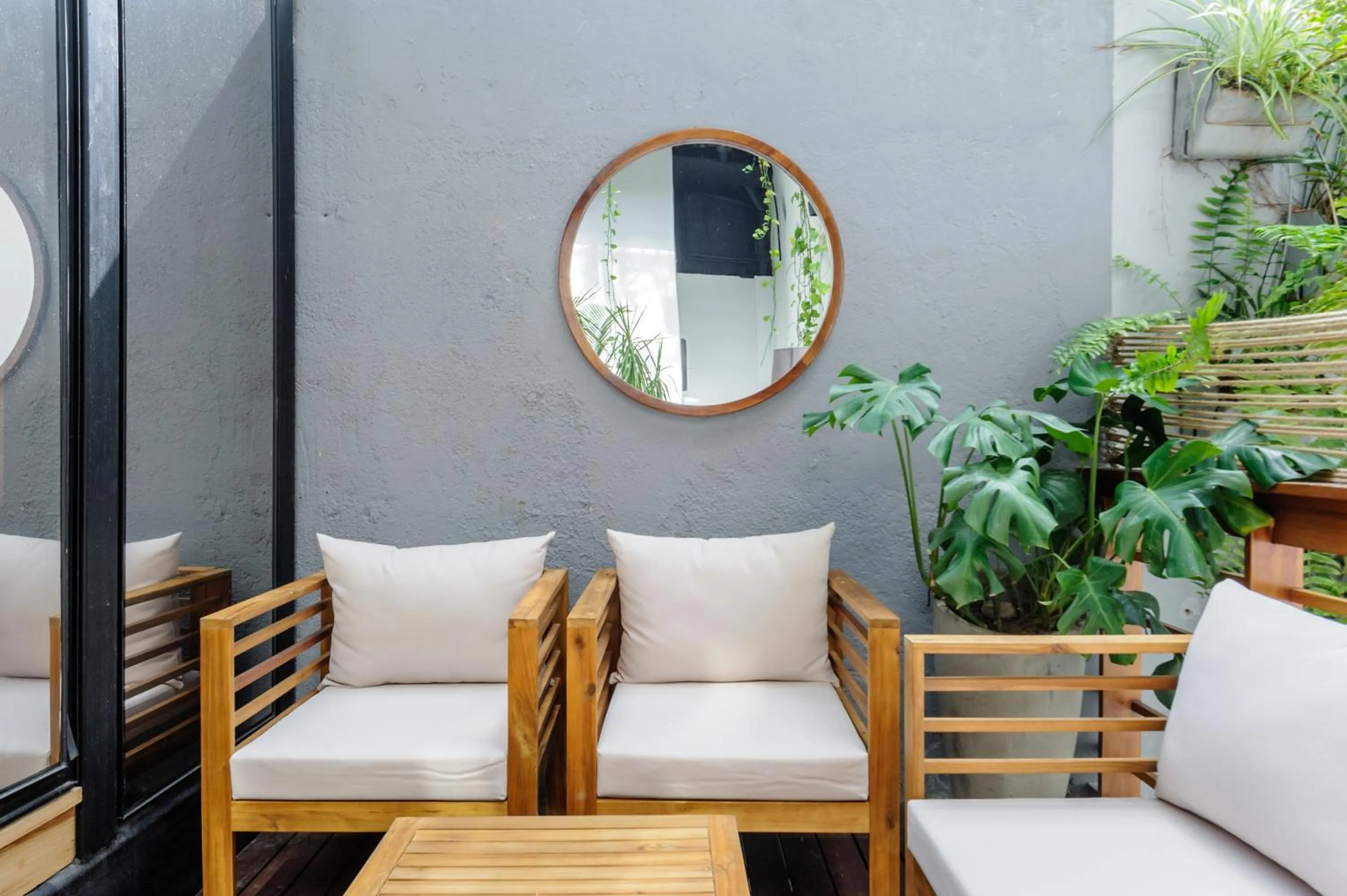 Living room in Casa Wynwood Roma Norte