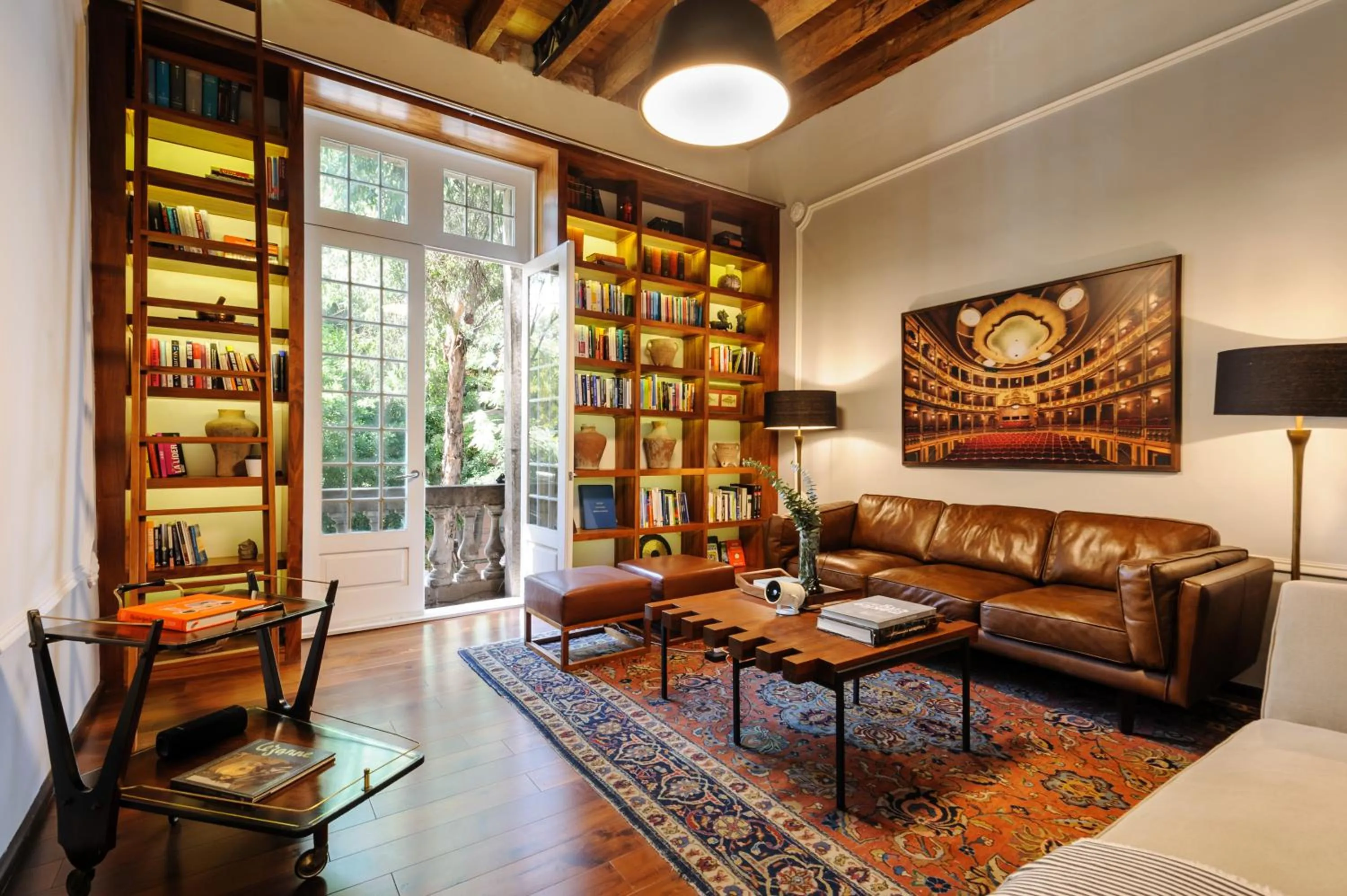 Living room in Casa Wynwood Roma Norte