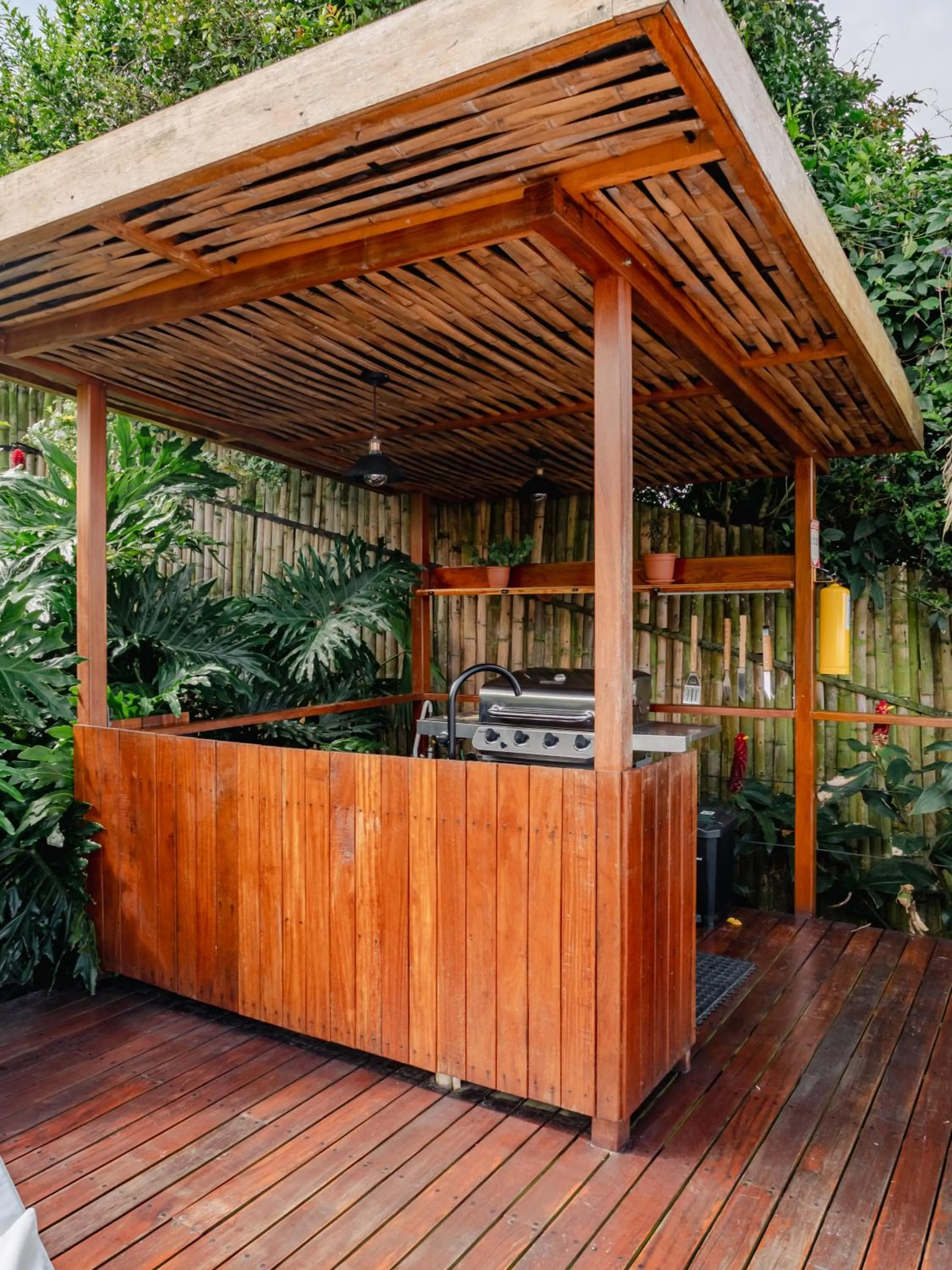 BBQ facilities in Atardeceres del Cafe