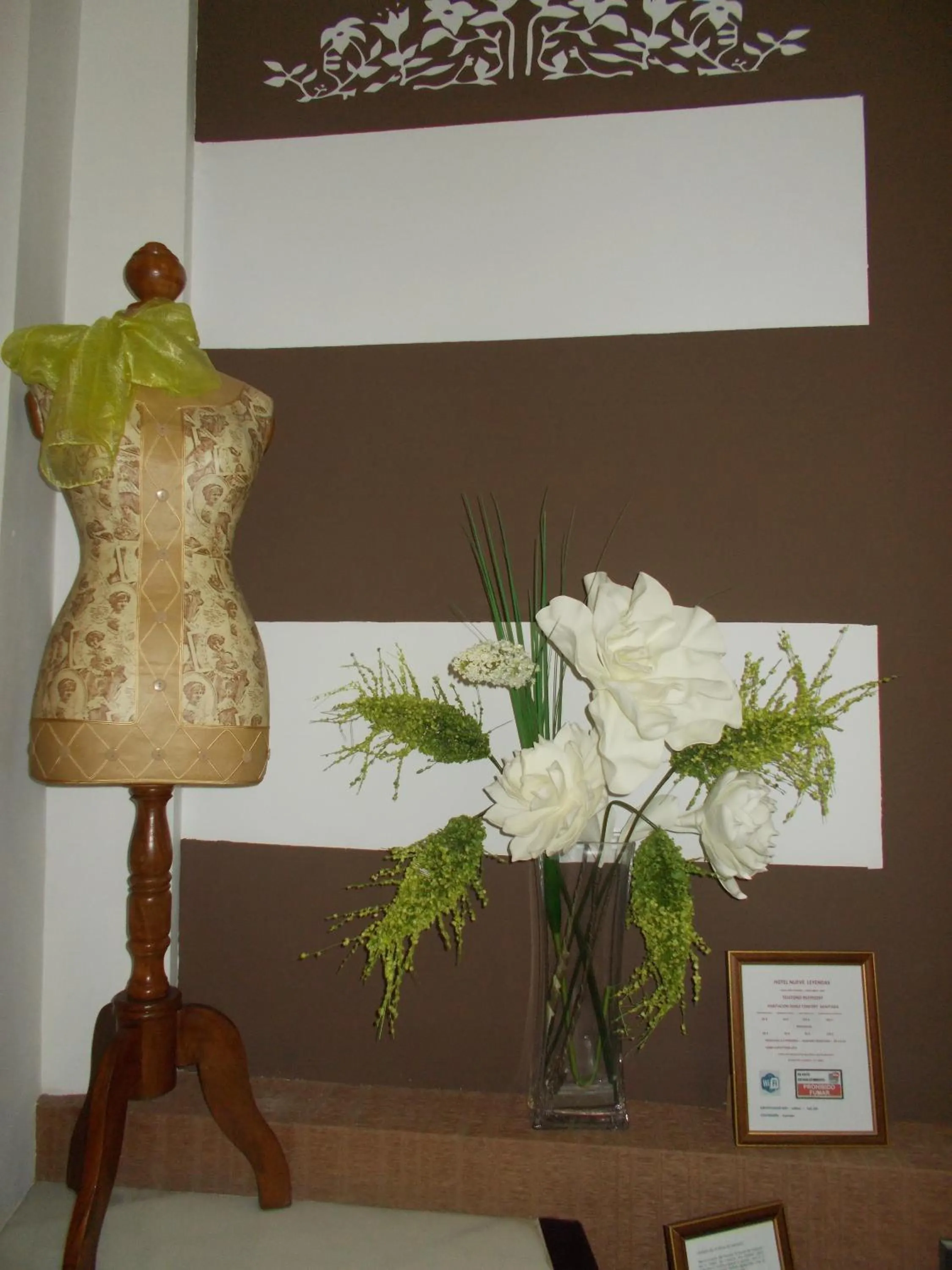 Decorative detail in Hotel Boutique Nueve Leyendas