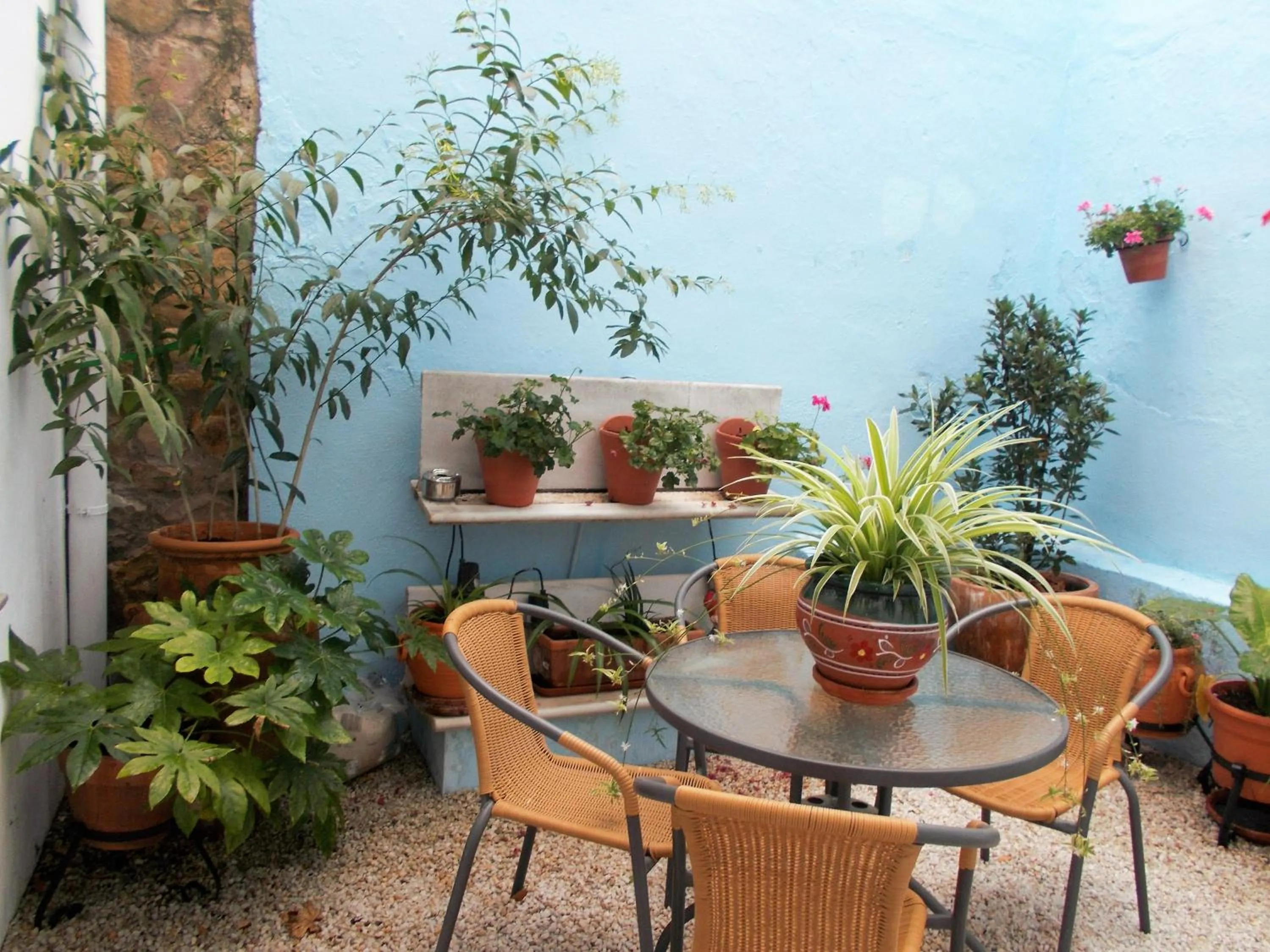 Balcony/Terrace in Hotel Boutique Nueve Leyendas