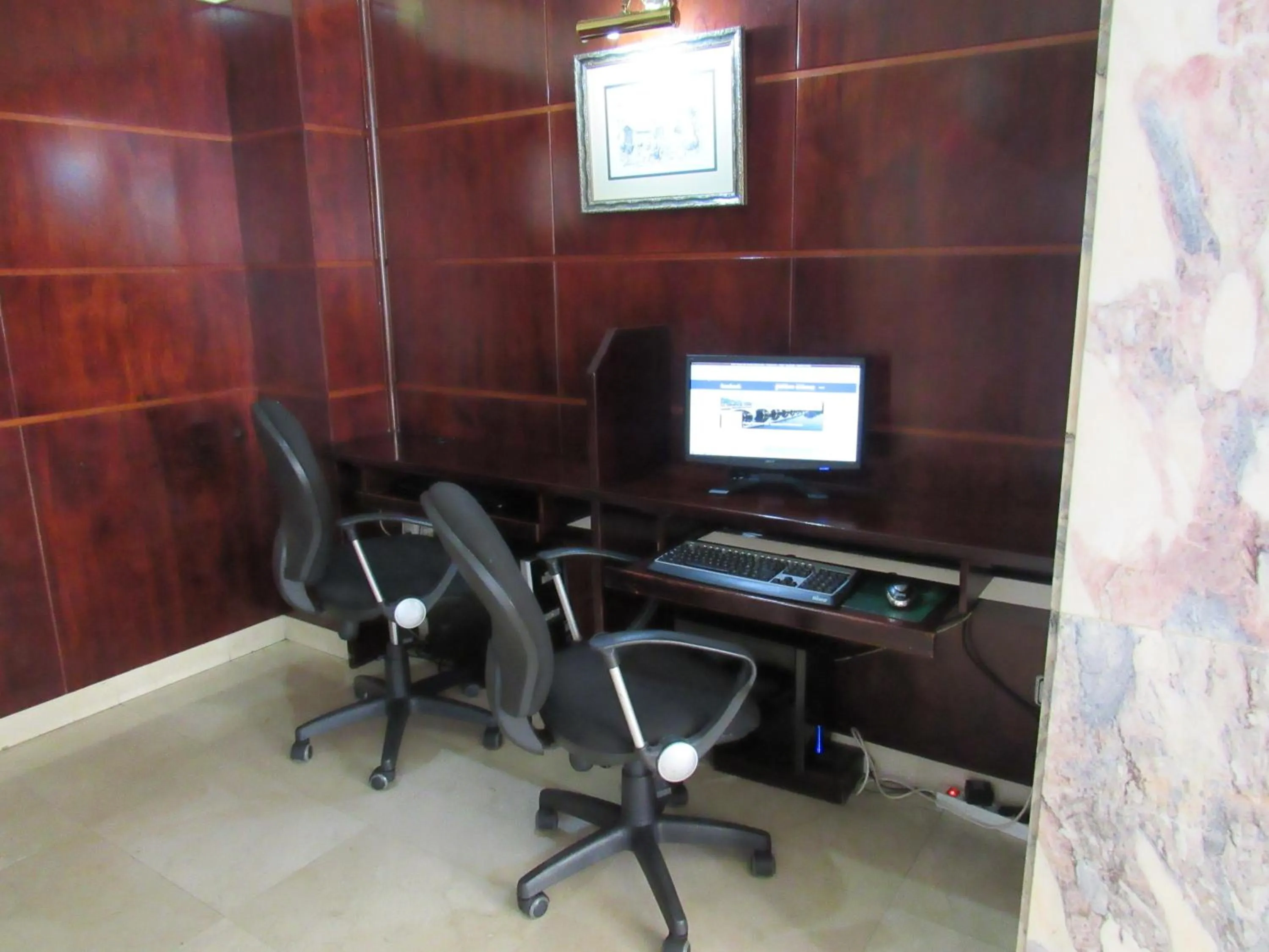 Lobby or reception in Hotel Virgen del Camino Pontevedra