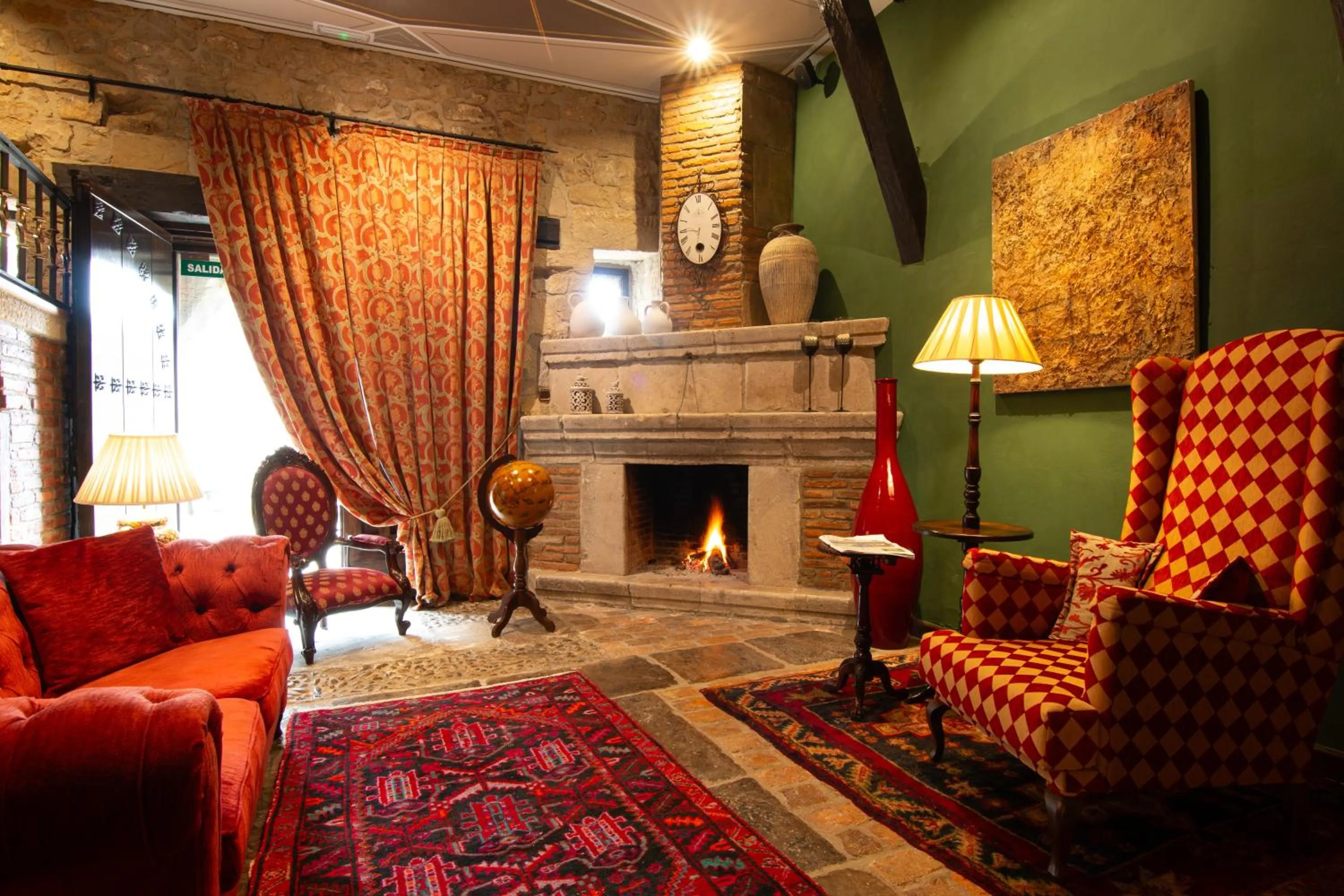 Living room in Hotel Casa del Marqués