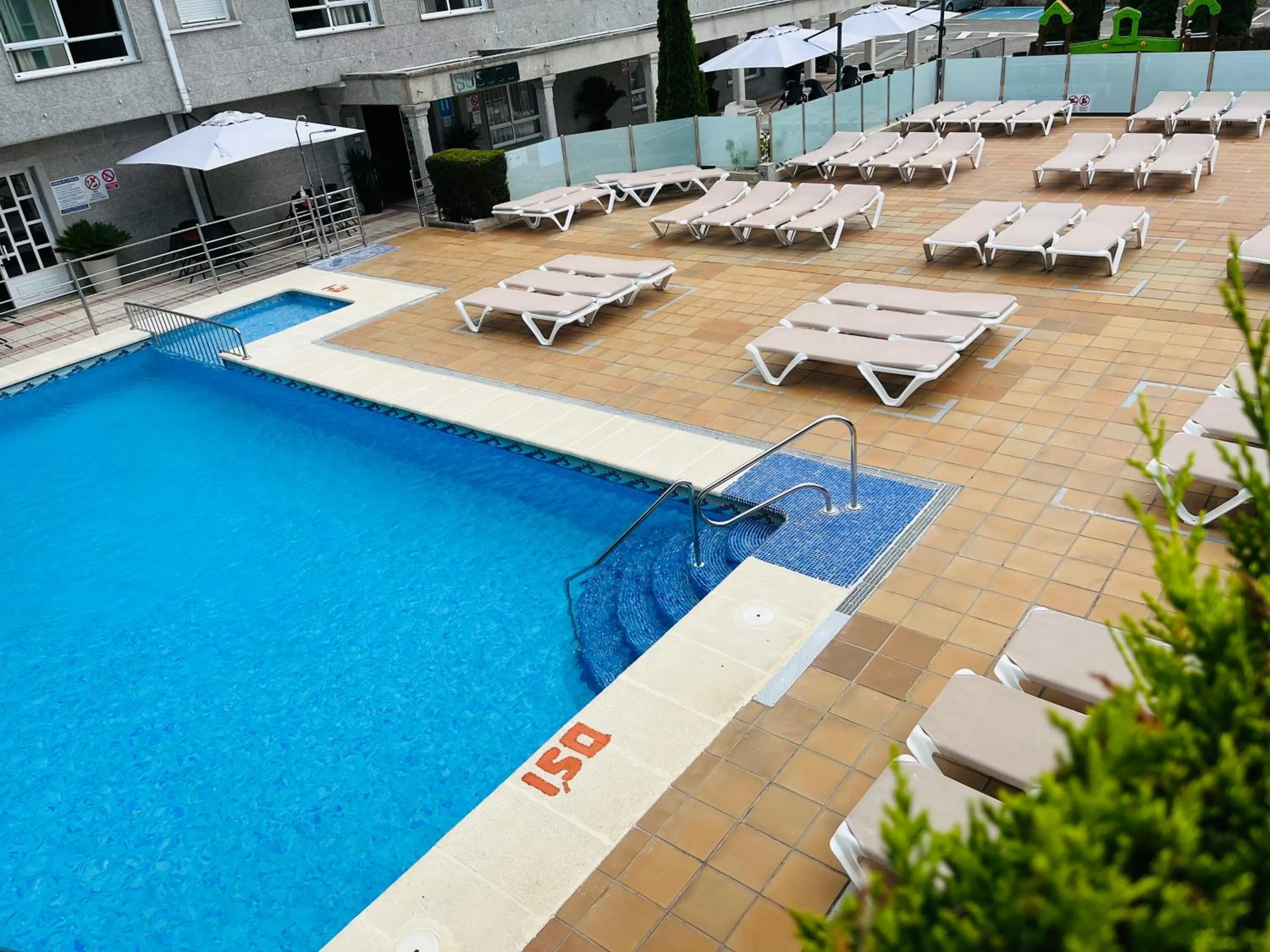 Swimming pool in Hotel Susuqui