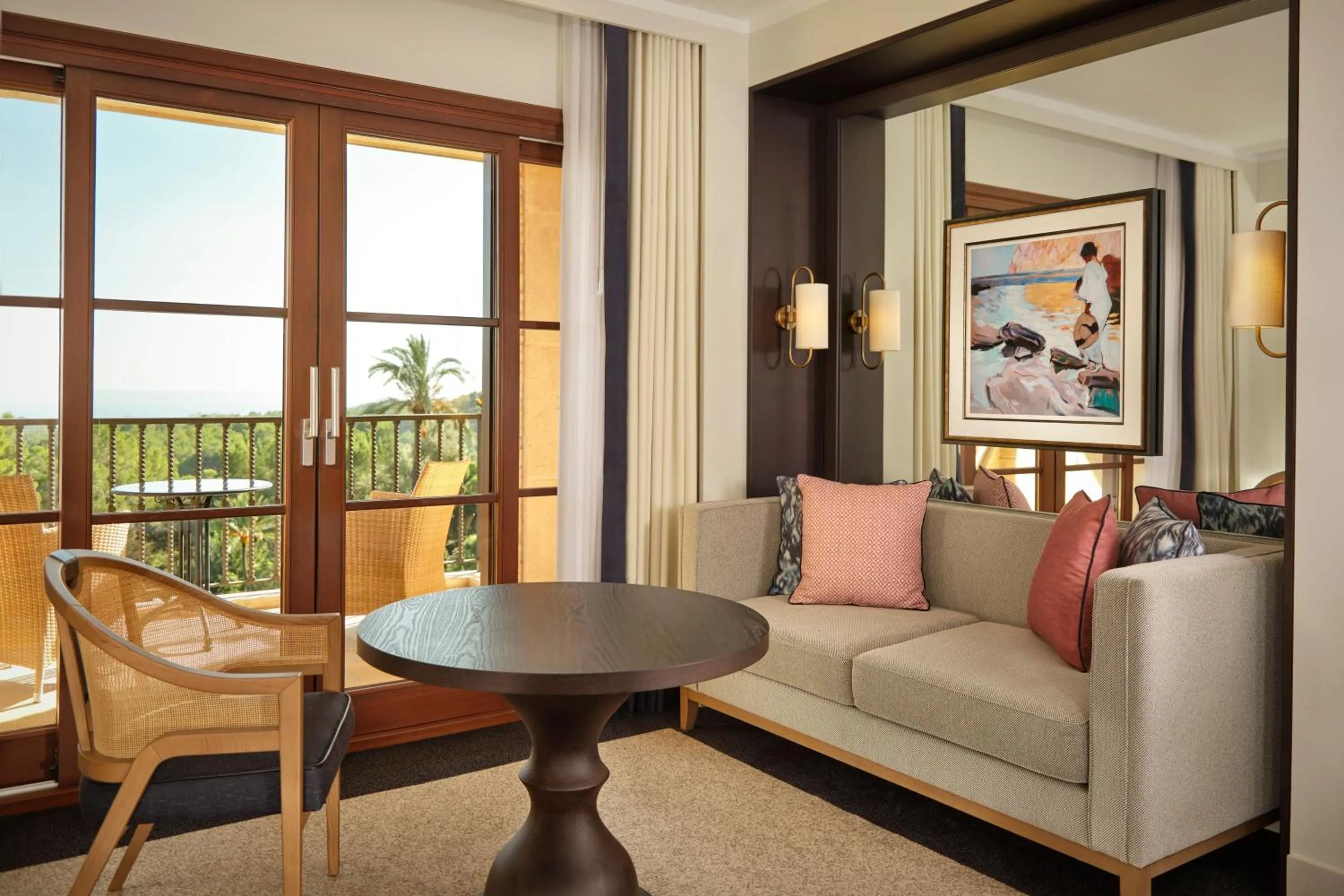 Living room in Castillo Hotel Son Vida, a Luxury Collection Hotel, Mallorca