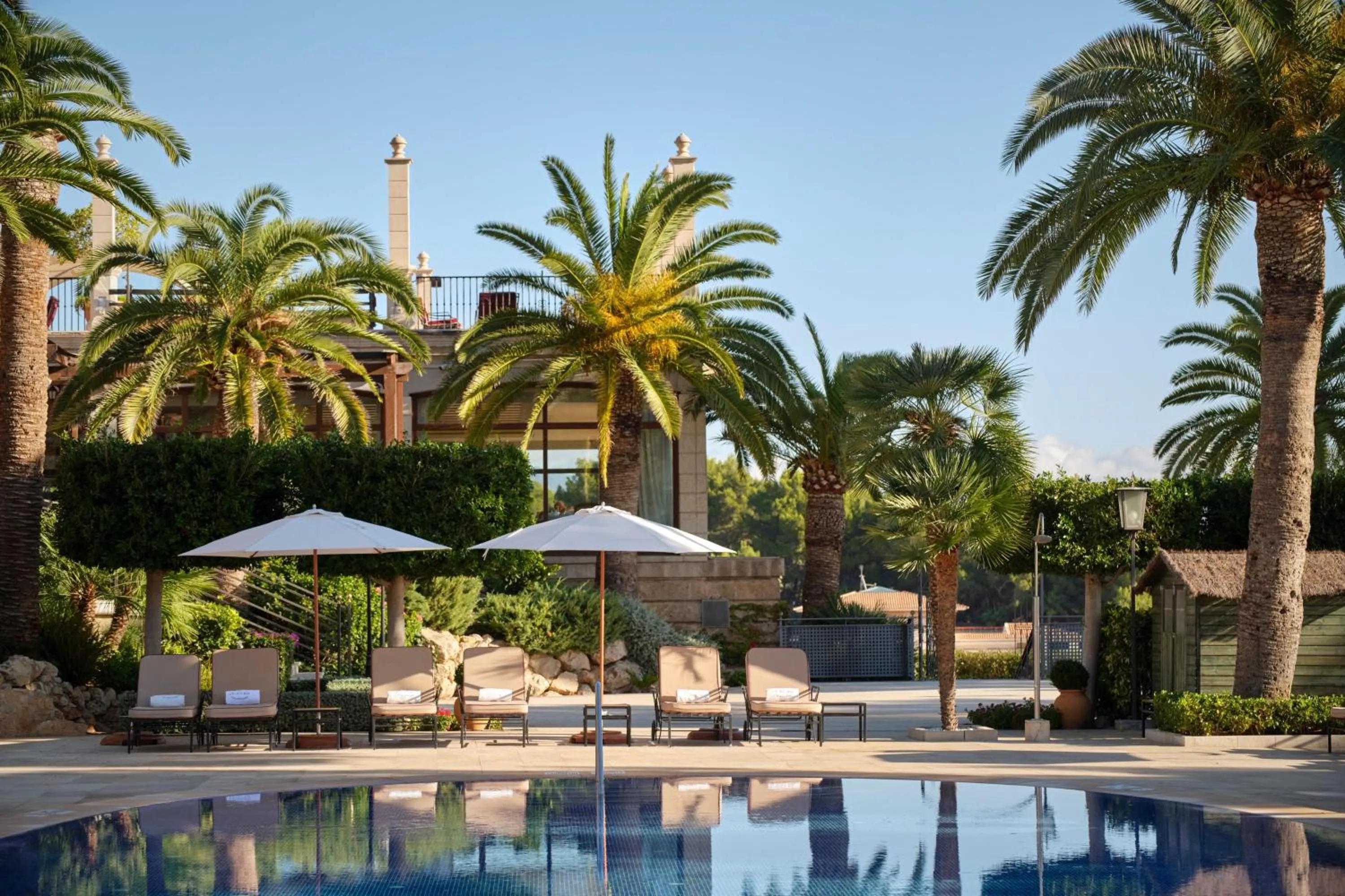 Swimming pool in Castillo Hotel Son Vida, a Luxury Collection Hotel, Mallorca