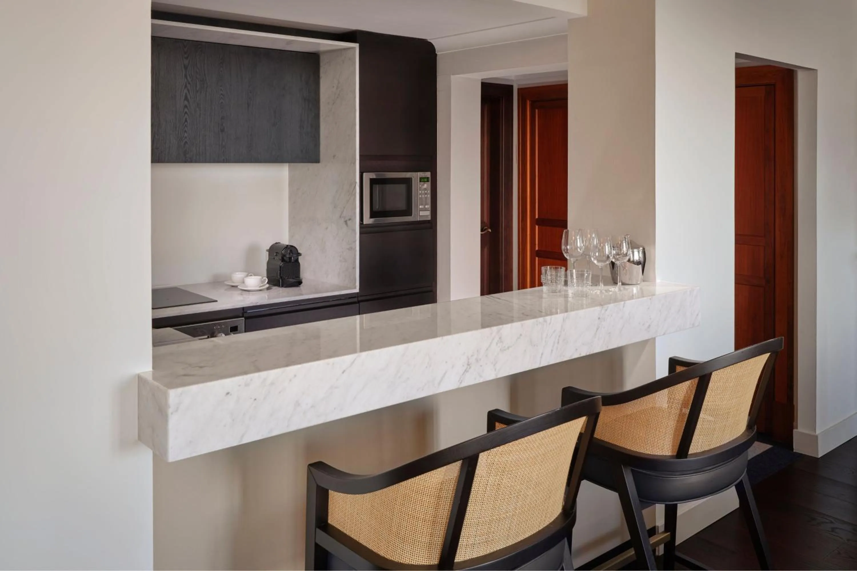 Kitchen or kitchenette in Castillo Hotel Son Vida, a Luxury Collection Hotel, Mallorca