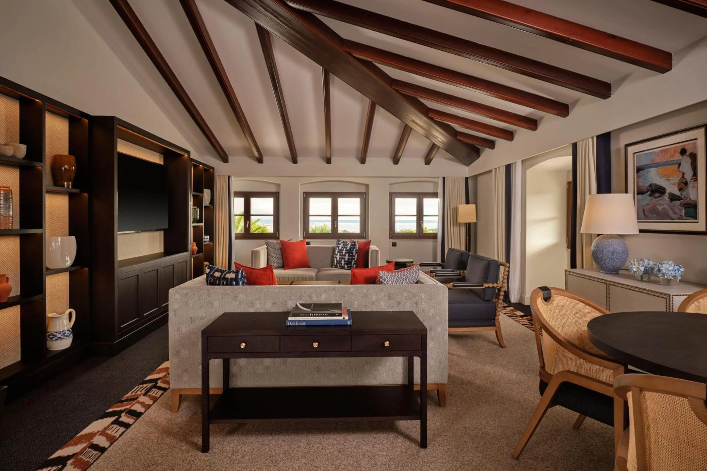 Living room in Castillo Hotel Son Vida, a Luxury Collection Hotel, Mallorca