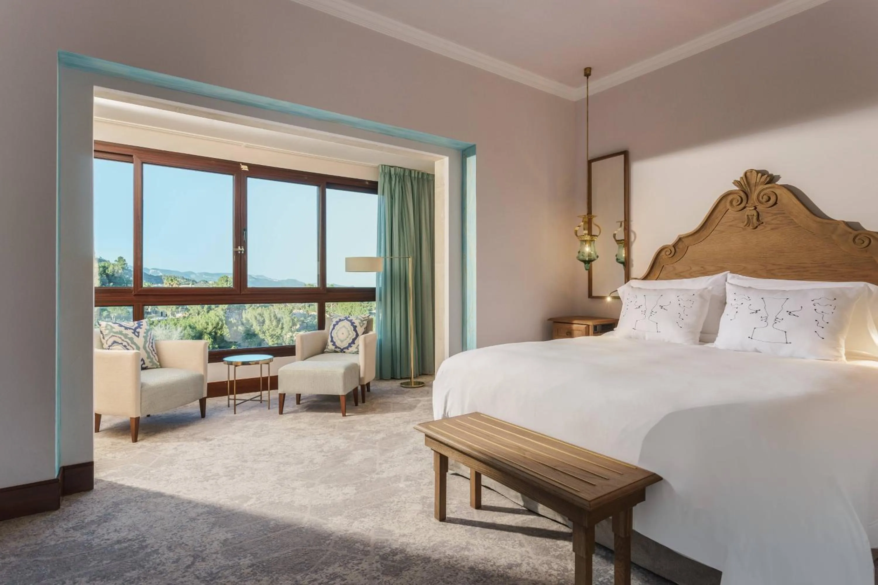 Photo of the whole room, Bed in Castillo Hotel Son Vida, a Luxury Collection Hotel, Mallorca