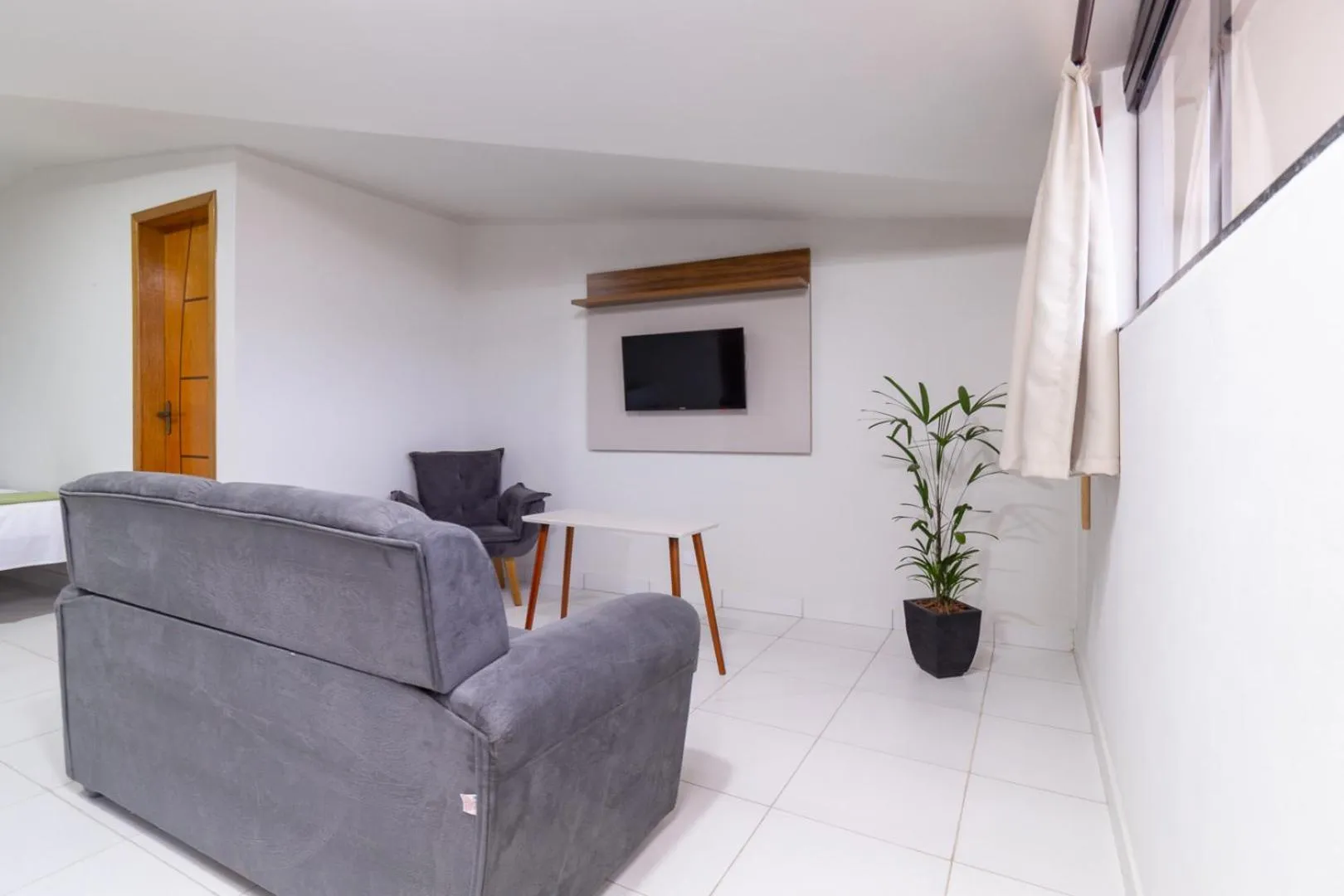 Living room in Pousada Lagoa Azul