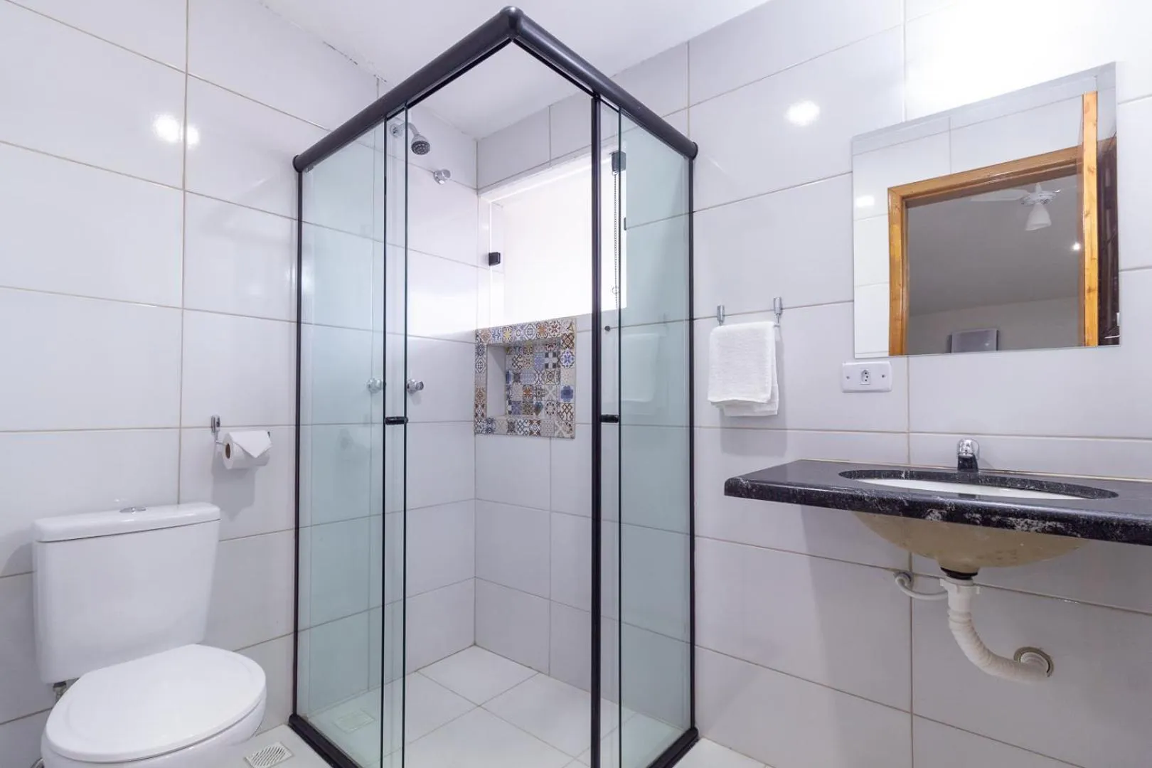 Shower in Pousada Lagoa Azul