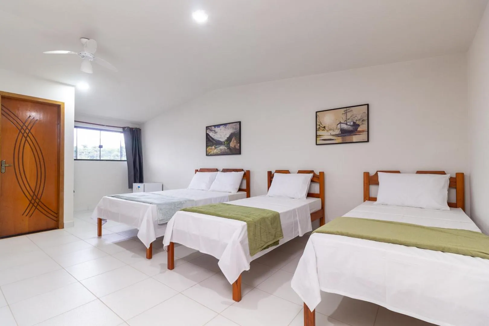 Bed in Pousada Lagoa Azul