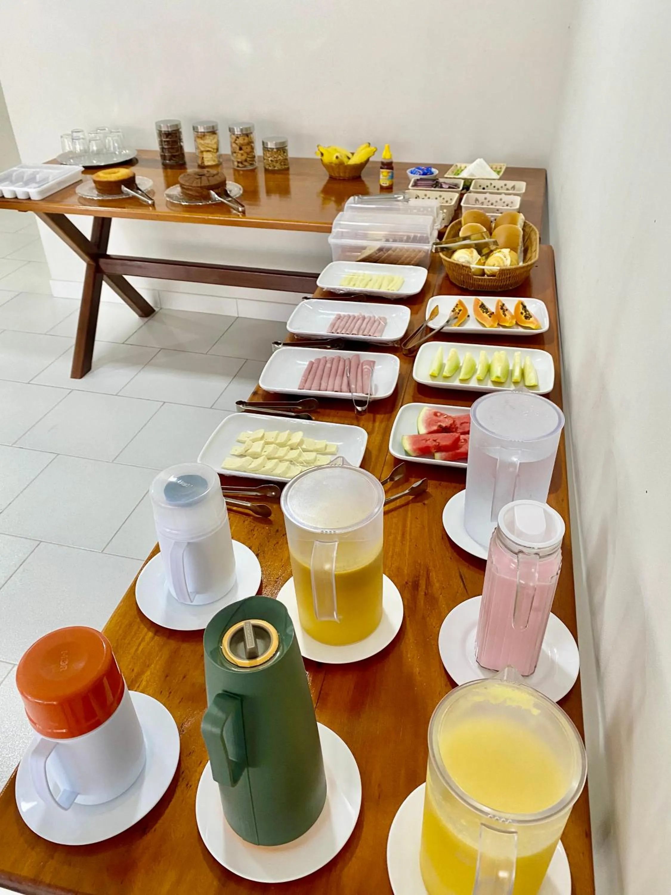 Breakfast in Pousada Lagoa Azul