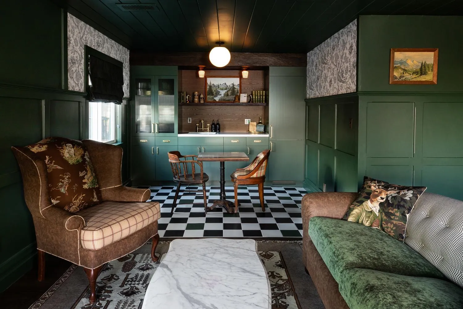 Living room in NP Boutique Lodge