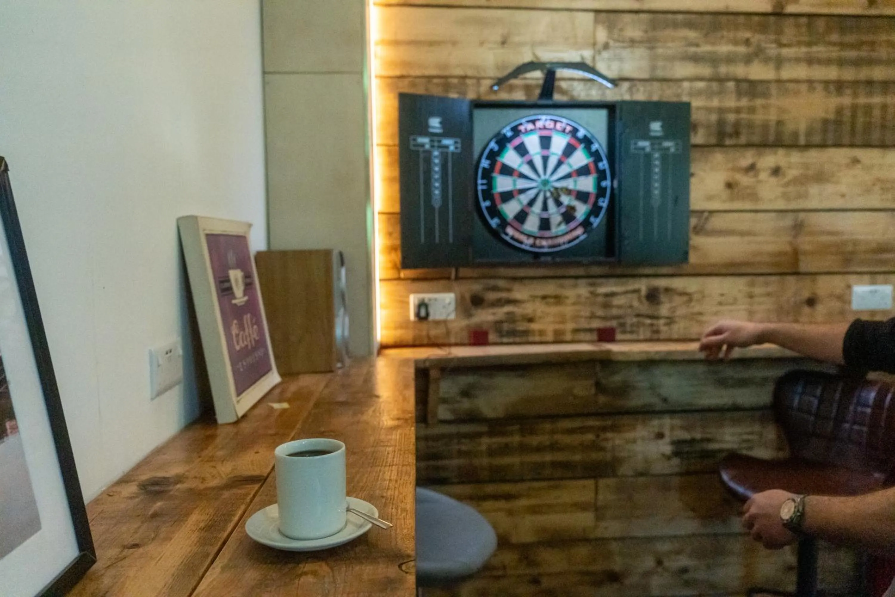 Game Room in Abbey Point Hotel