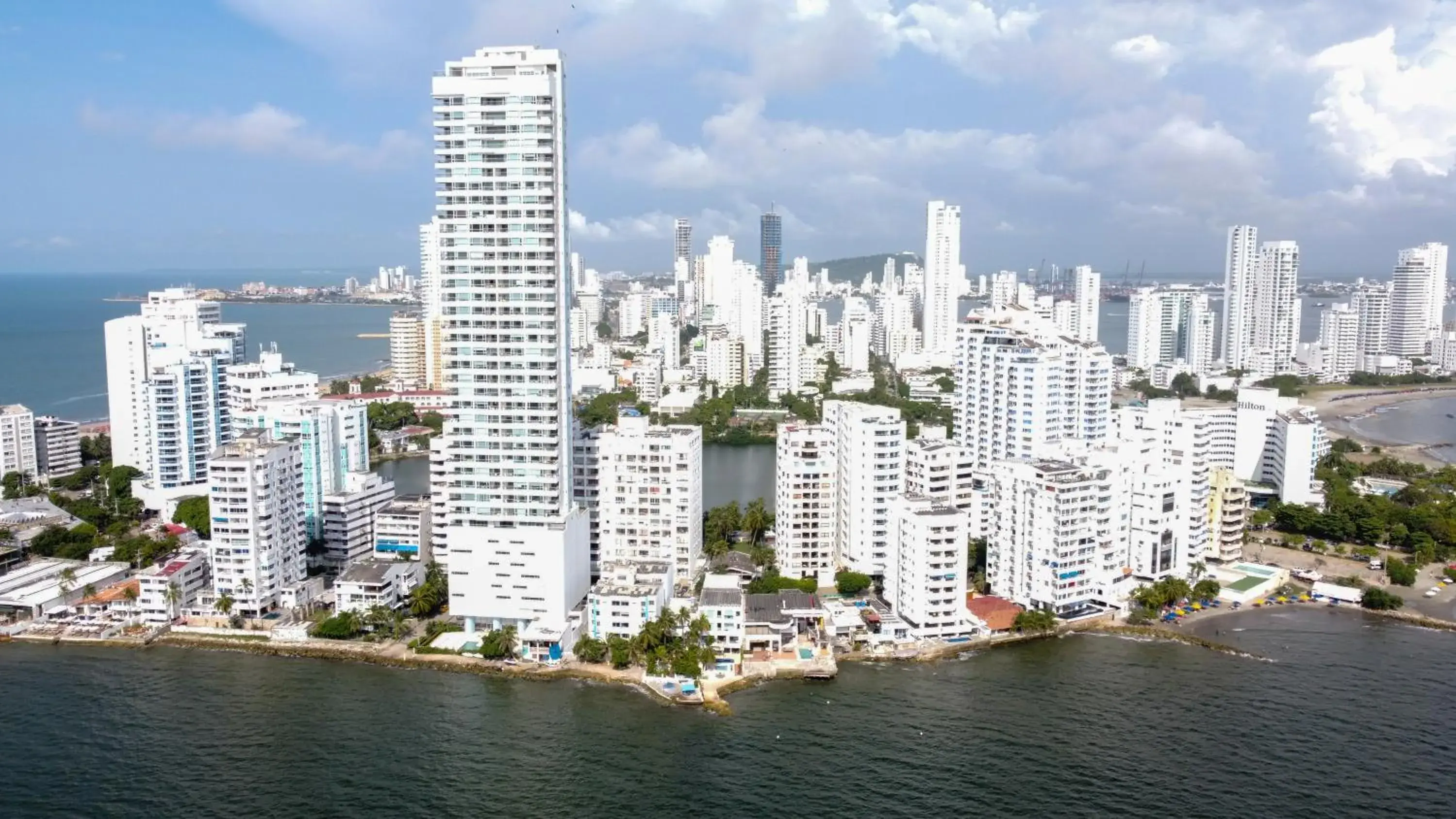 City view in Hotel Caribbean Cartagena City view in Hotel Caribbean Cartagena