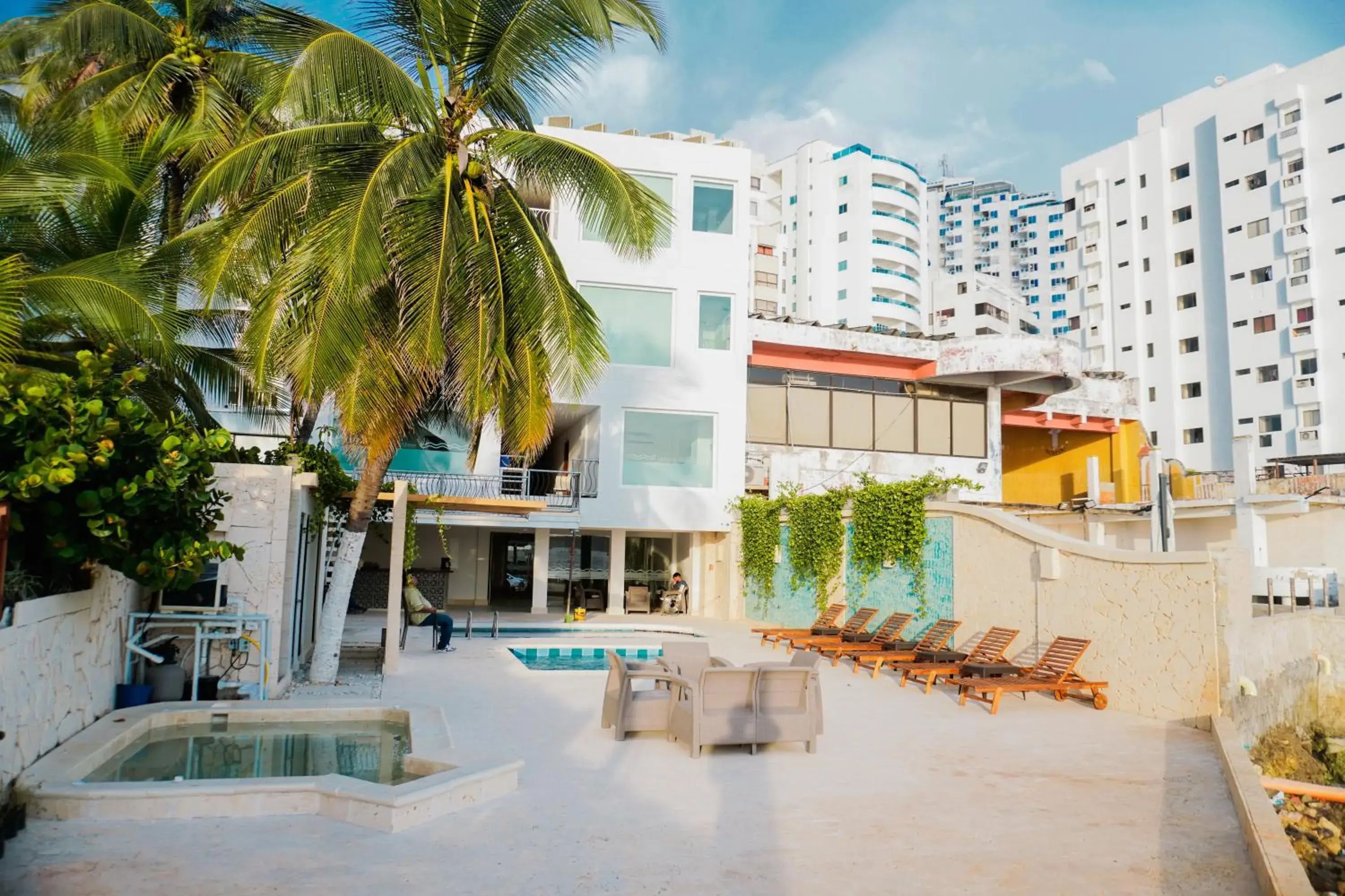 Property building in Hotel Caribbean Cartagena Property building in Hotel Caribbean Cartagena