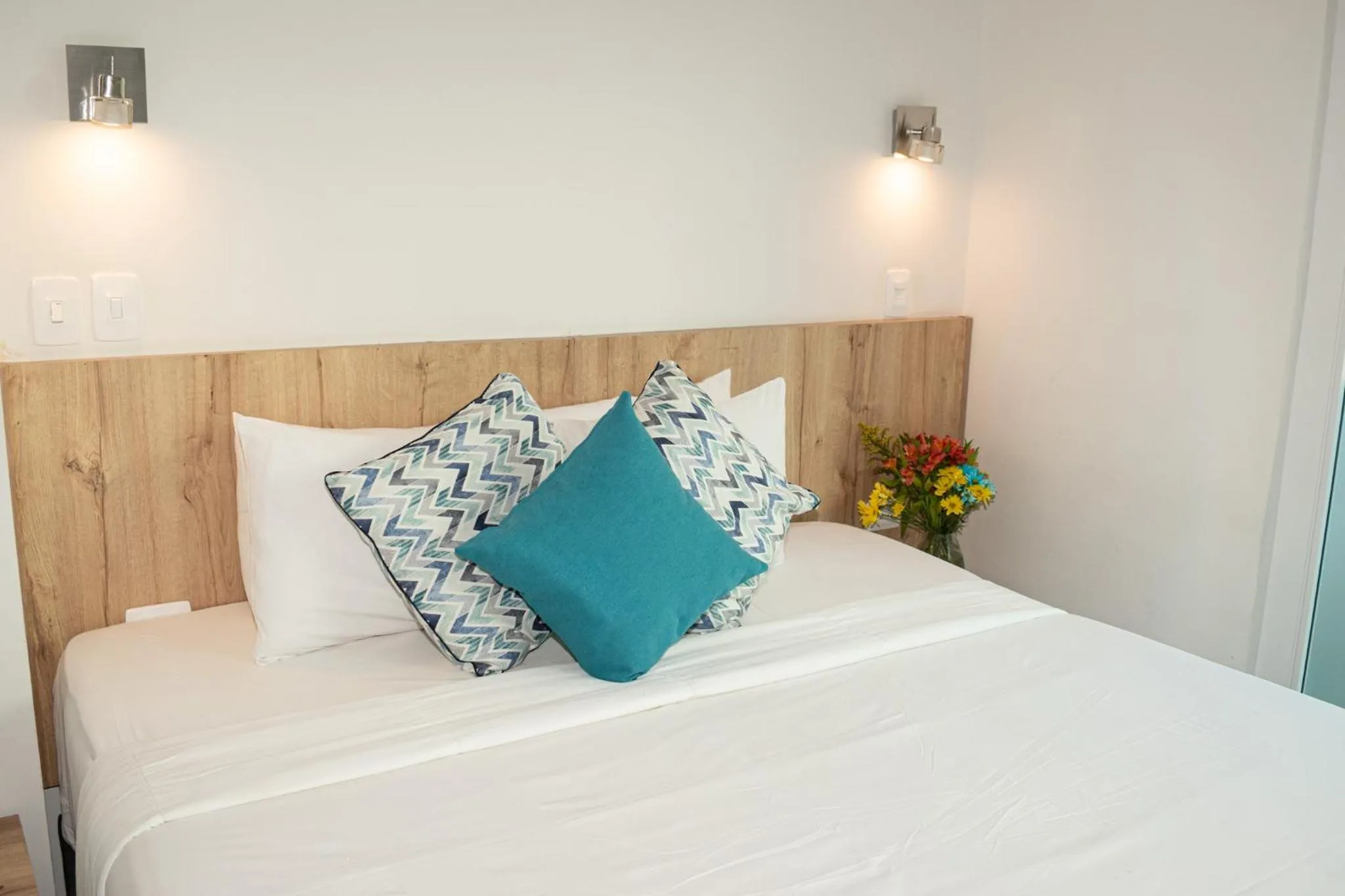 Bed in Hotel Caribbean Cartagena