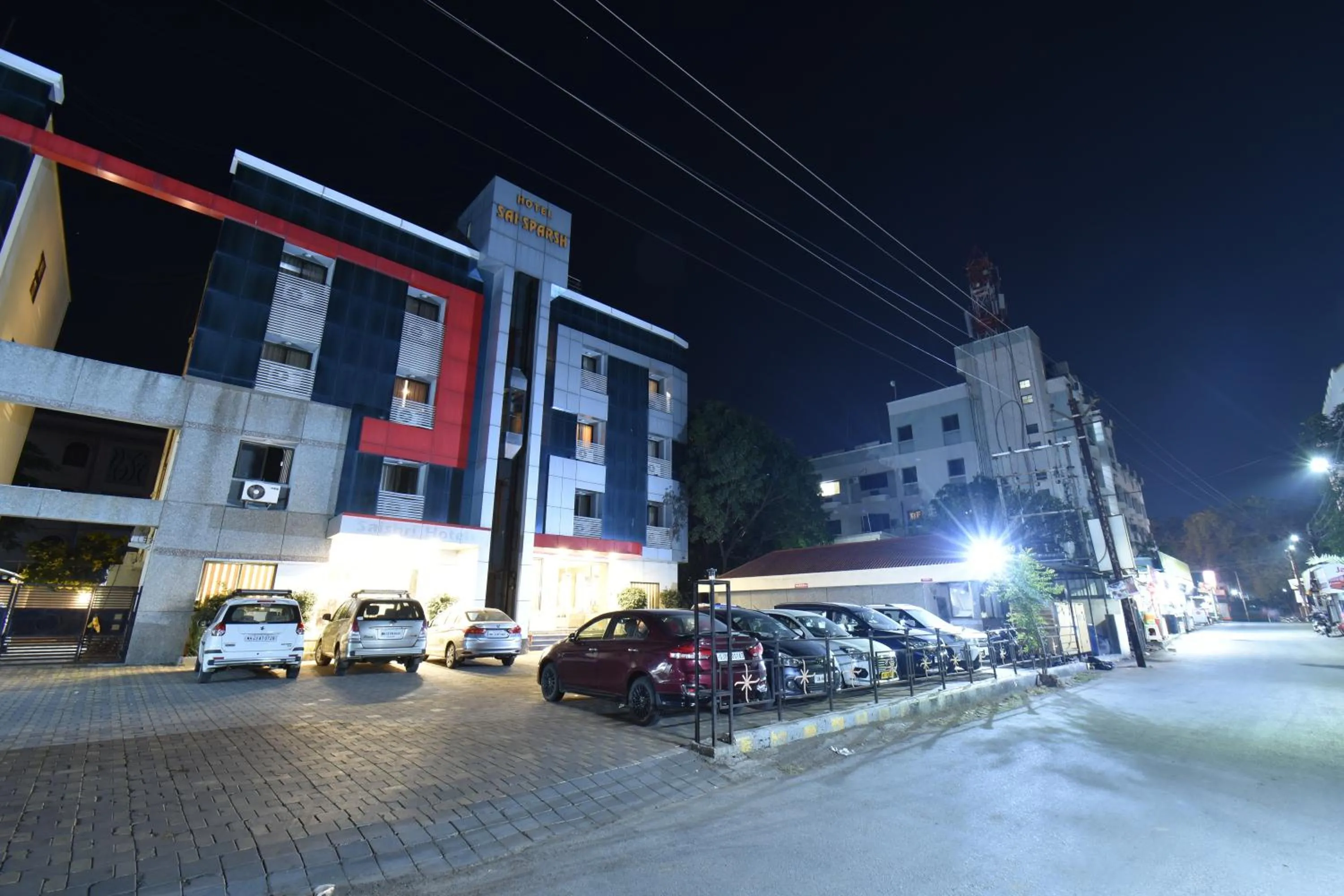 Facade/entrance in Hotel Sai Sparsh