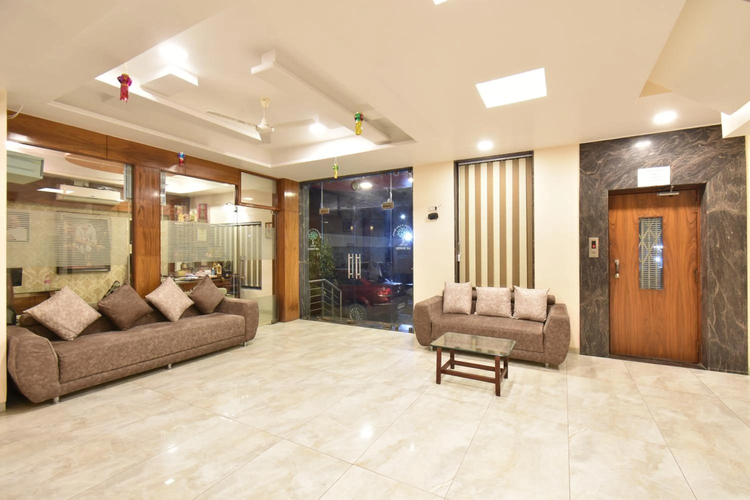 Lobby or reception in Hotel Sai Sparsh
