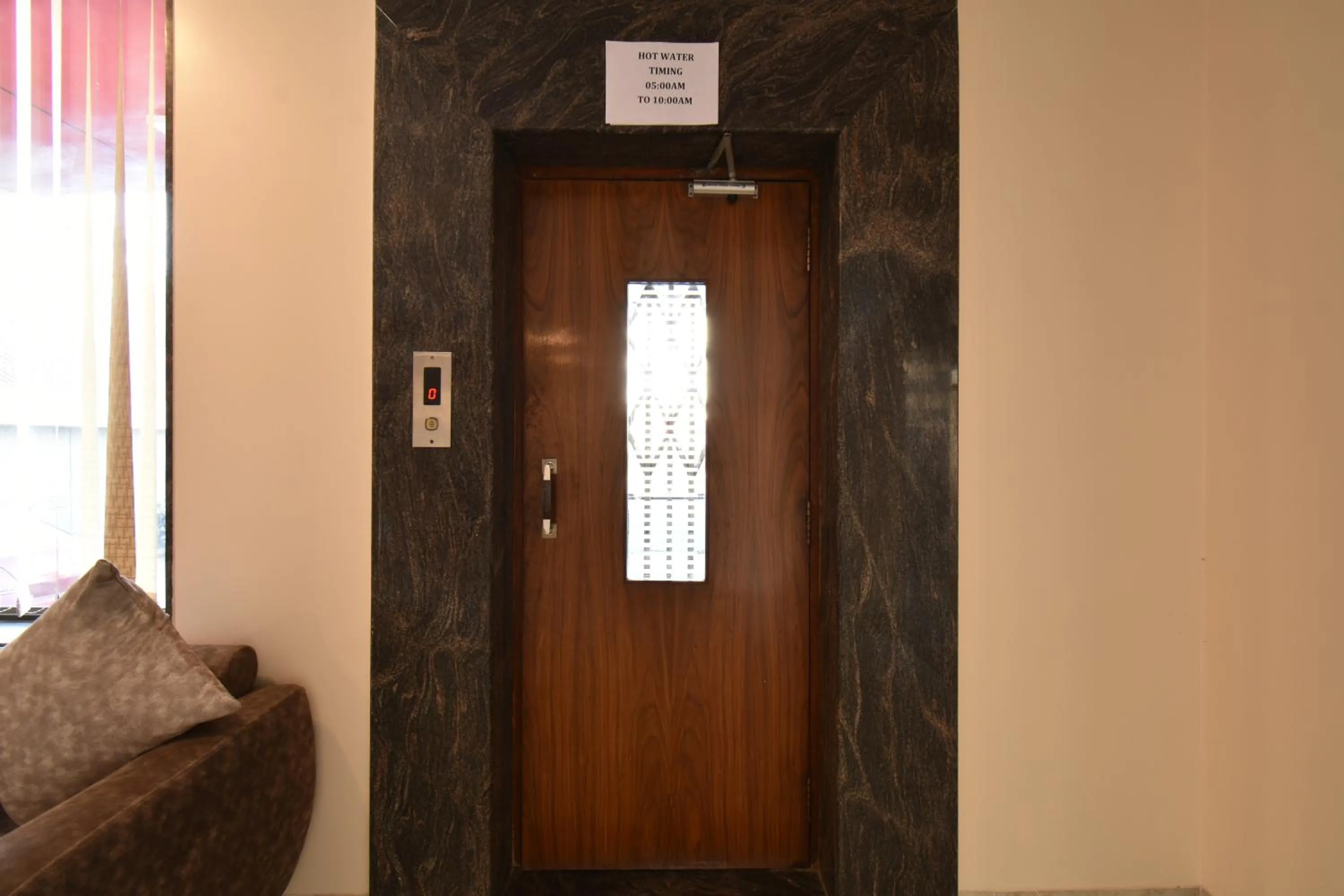 elevator in Hotel Sai Sparsh