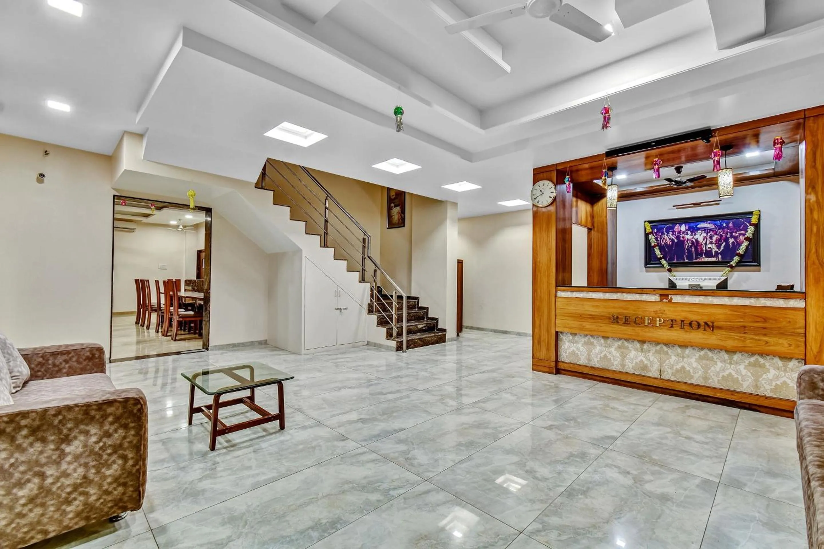 Lobby or reception in Hotel Sai Sparsh