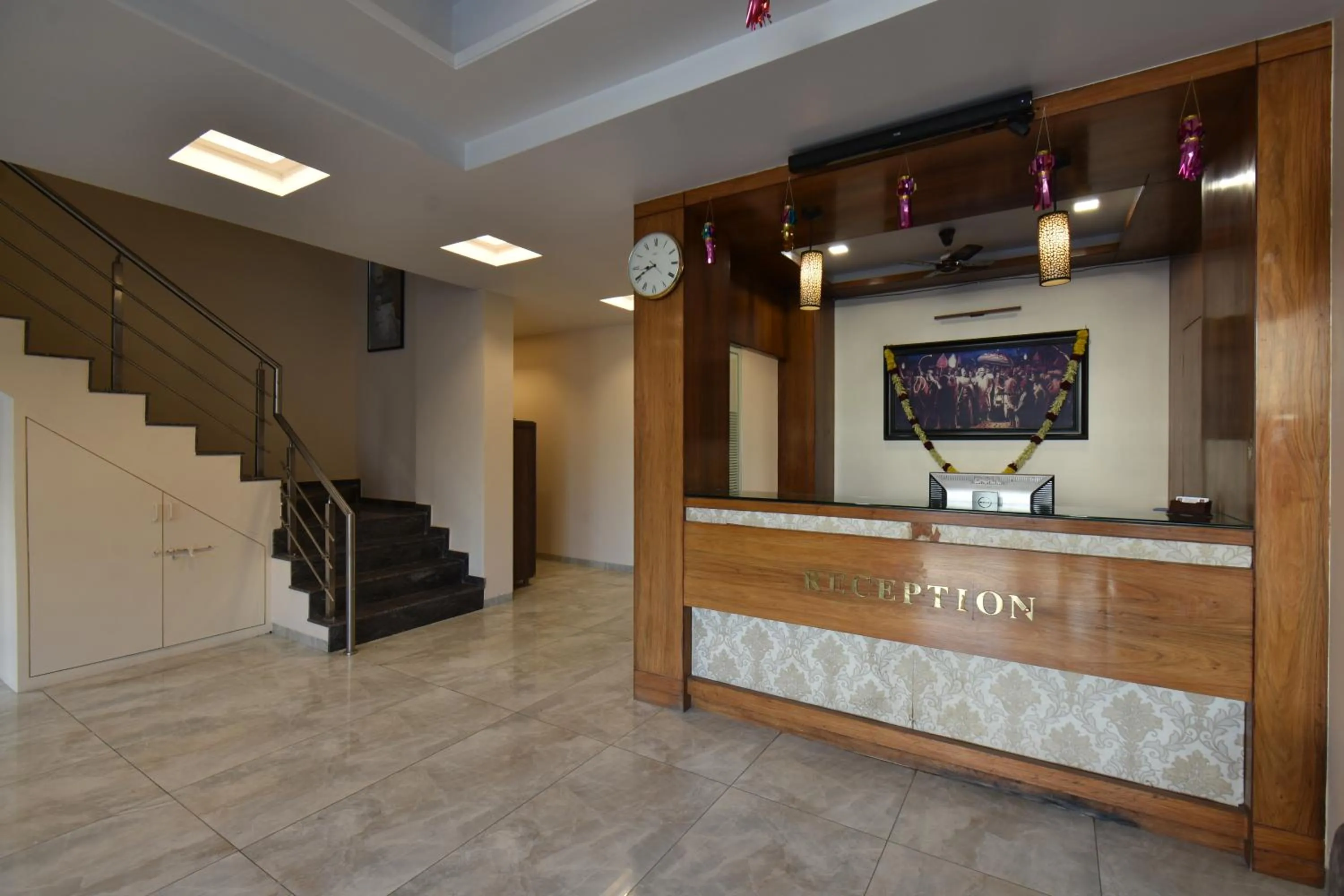 Lobby or reception in Hotel Sai Sparsh