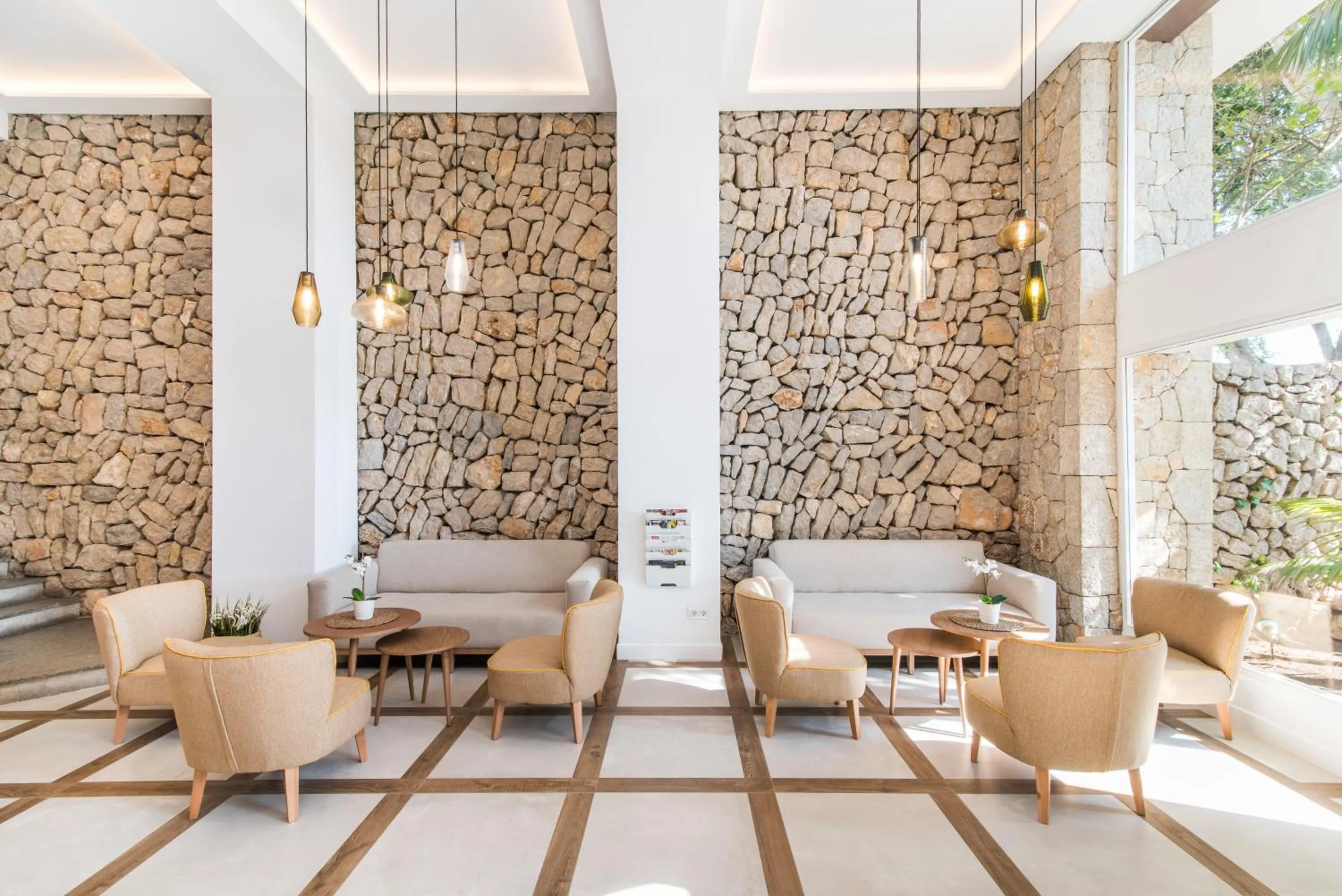 Lobby or reception in Hotel Na Taconera