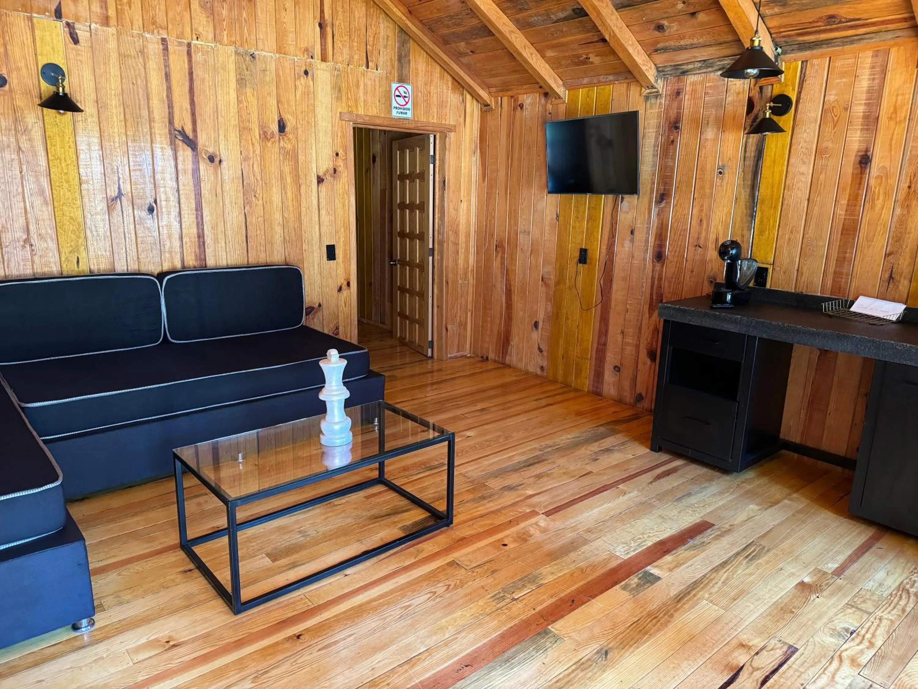 Living room in PINE TREE Mazamitla Hotel Boutique & Cabañas