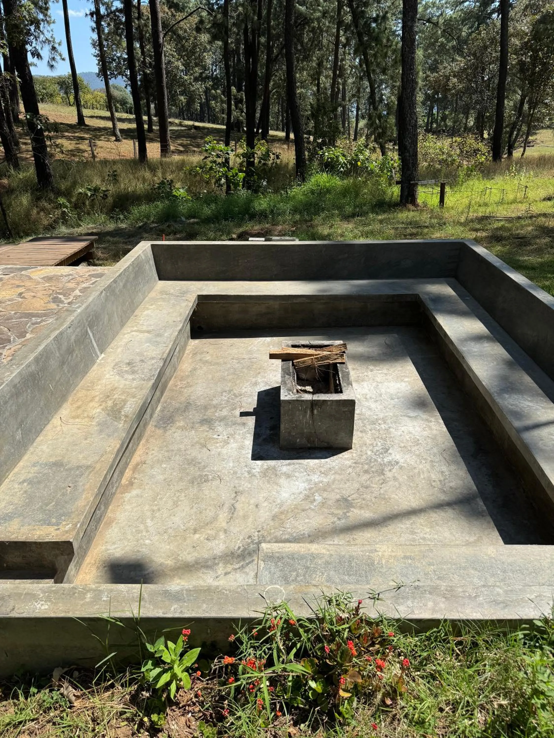 Patio in PINE TREE Mazamitla Hotel Boutique & Cabañas