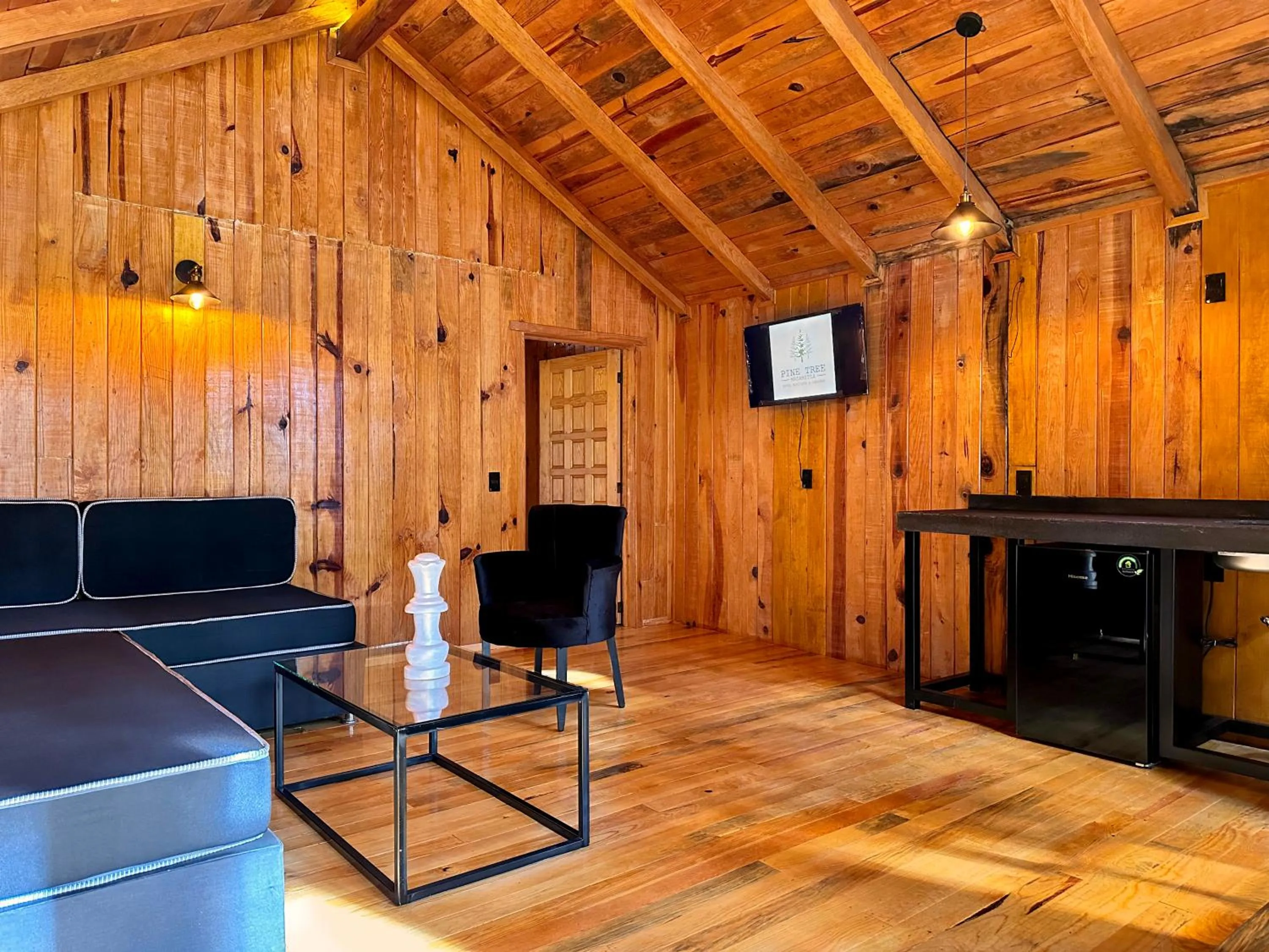 Living room in PINE TREE Mazamitla Hotel Boutique & Cabañas