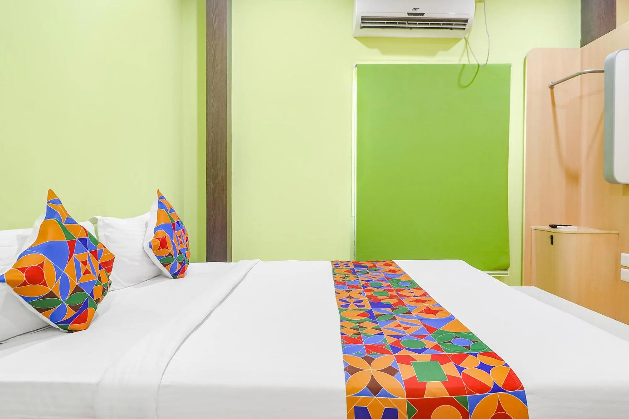 Bed in FabExpress Airport Stay Inn - Nr Hyderabad Airport