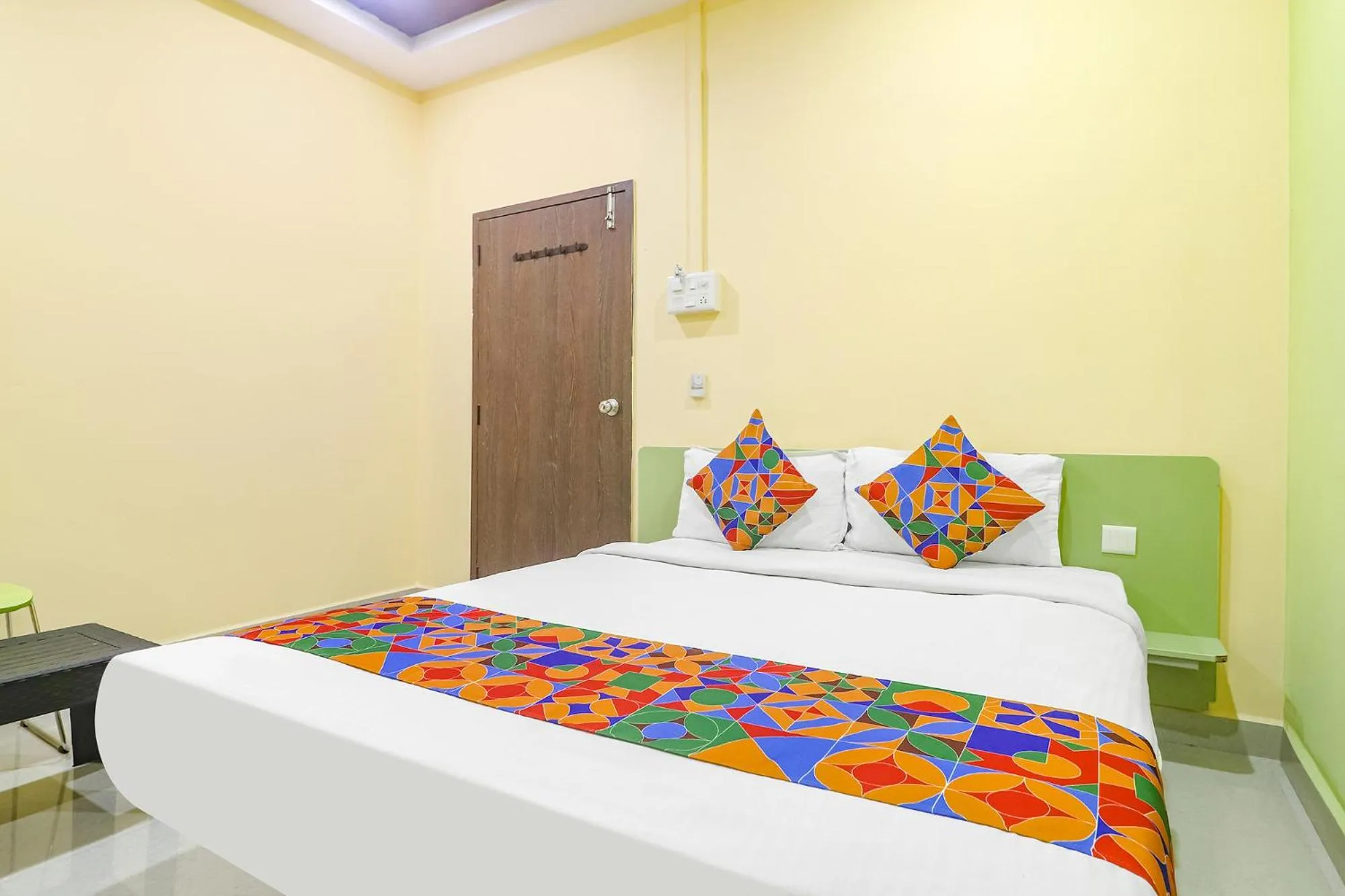 Bed in FabExpress Airport Stay Inn - Nr Hyderabad Airport