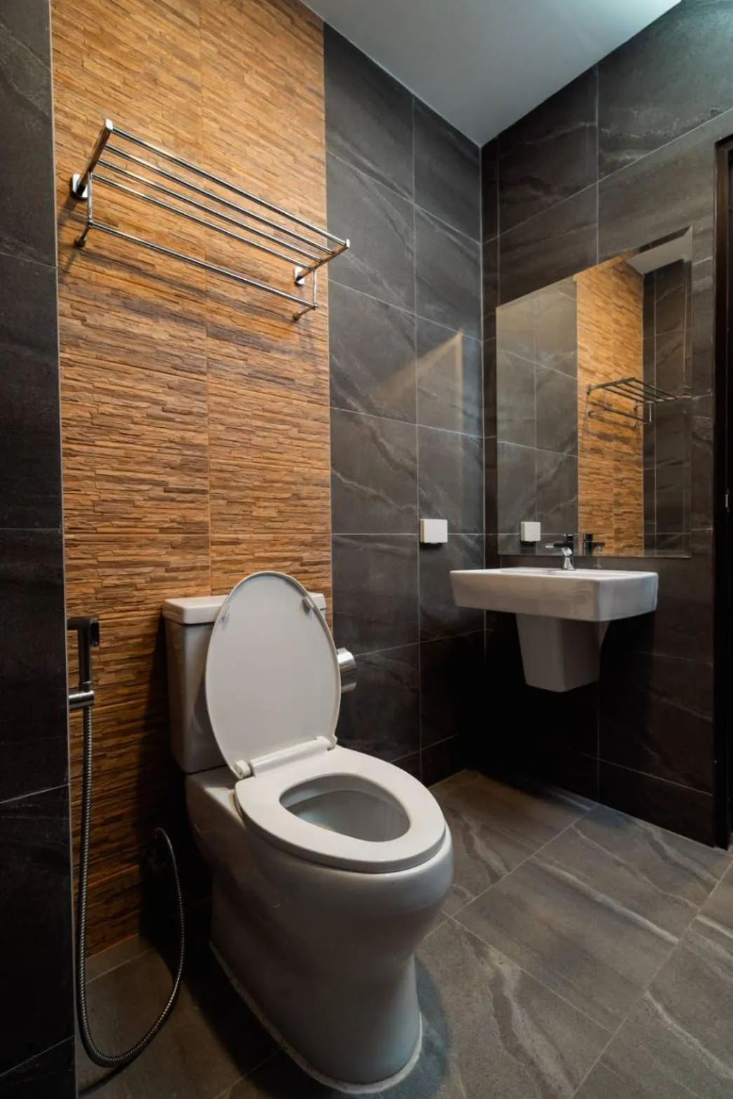 Bathroom in Terminal 58 Airport