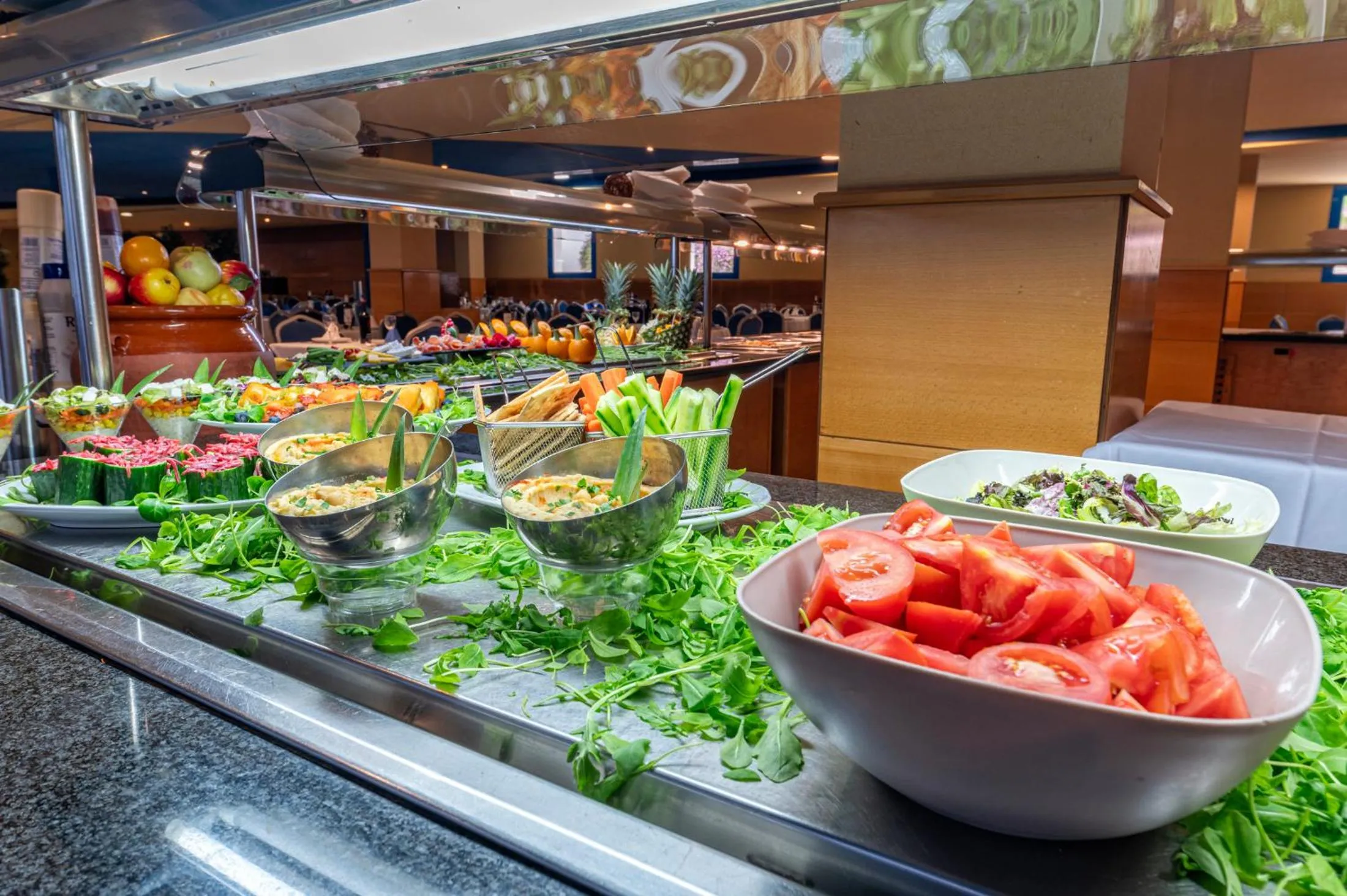 Food in Hotel Rober Palas