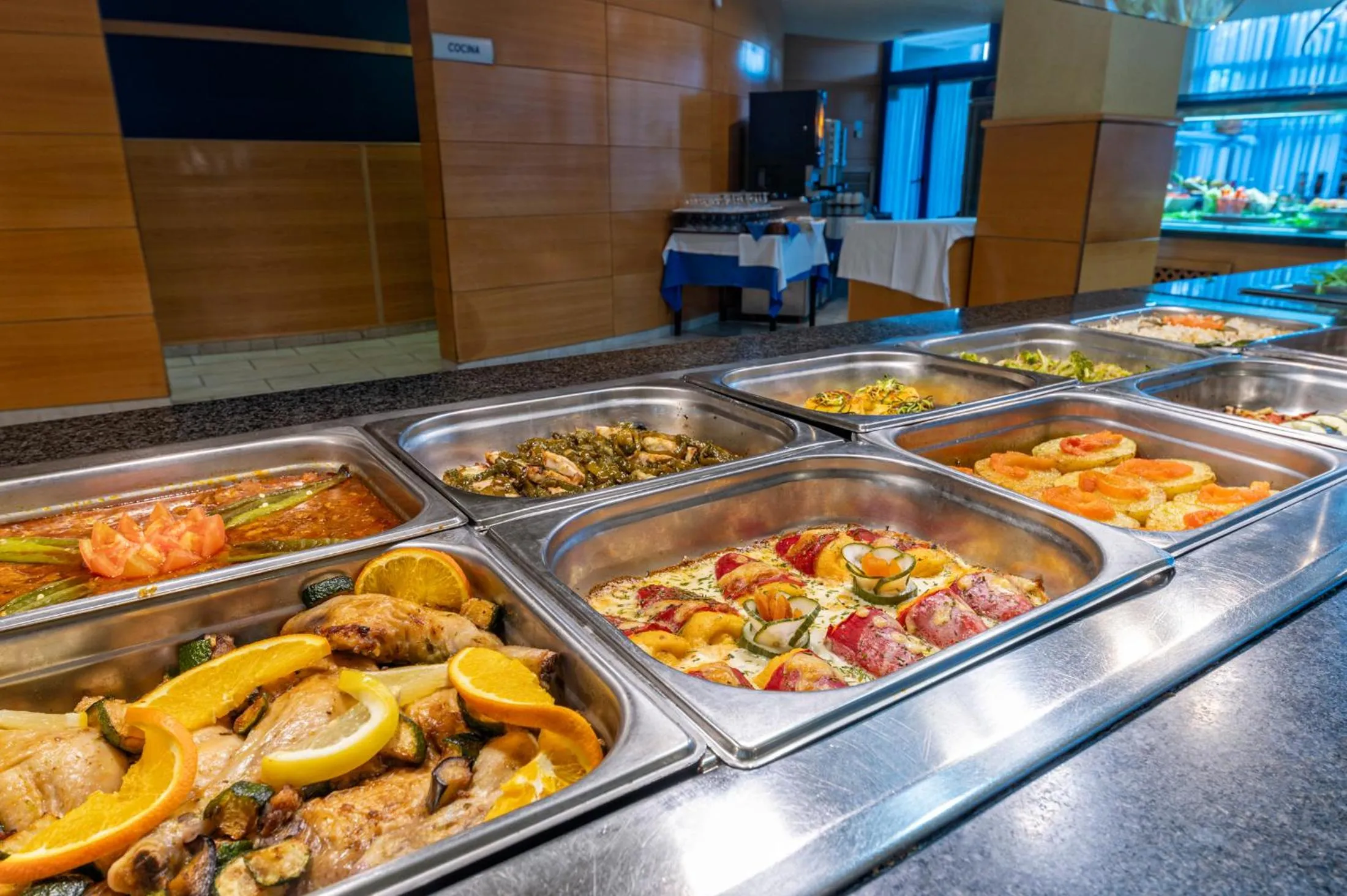 Food in Hotel Rober Palas