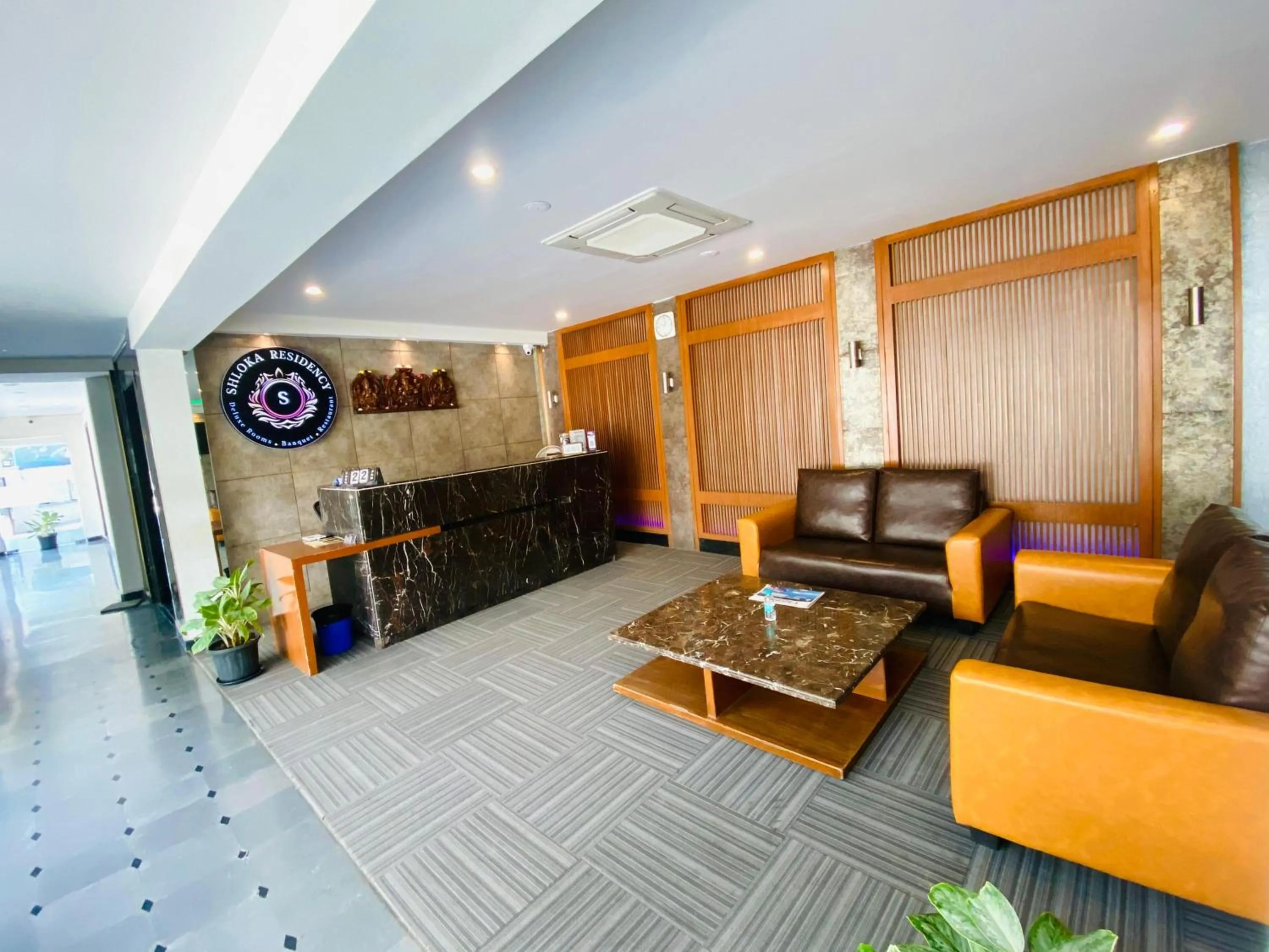 Lobby or reception in SHLOKA RESIDENCY