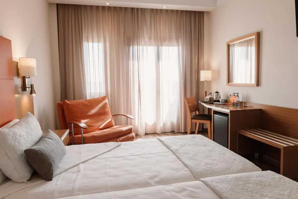 Bed in Hotel Monarque Costa Narejos Bed in Hotel Monarque Costa Narejos