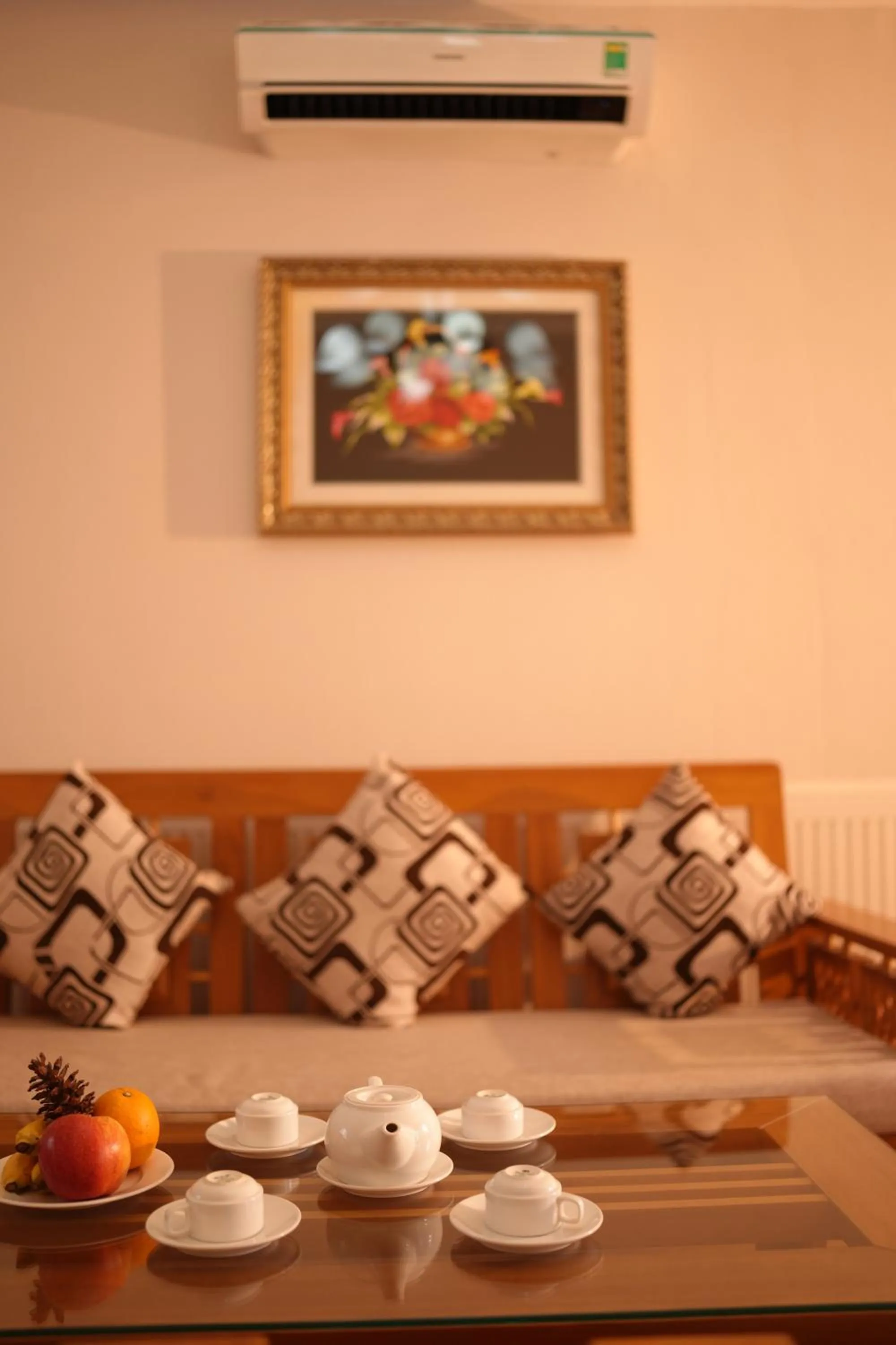 Seating area in Pleiku Hotel by Gia Lai Tourist