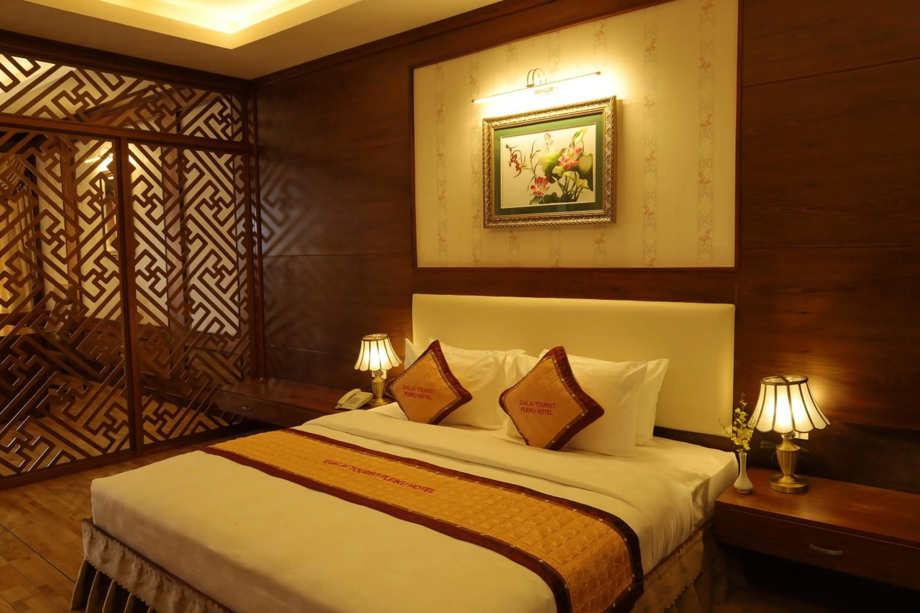 Bedroom, Bed in Pleiku Hotel by Gia Lai Tourist