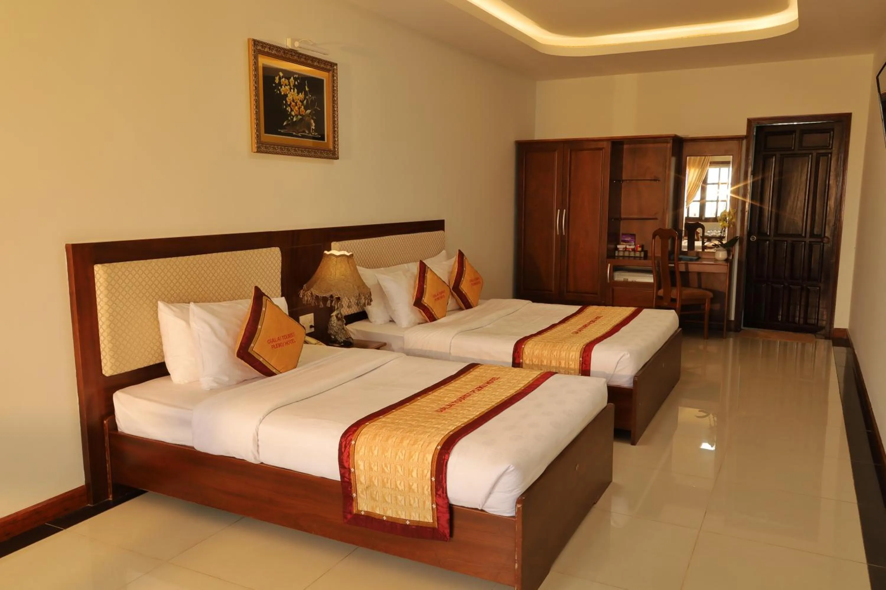 Bedroom, Bed in Pleiku Hotel by Gia Lai Tourist