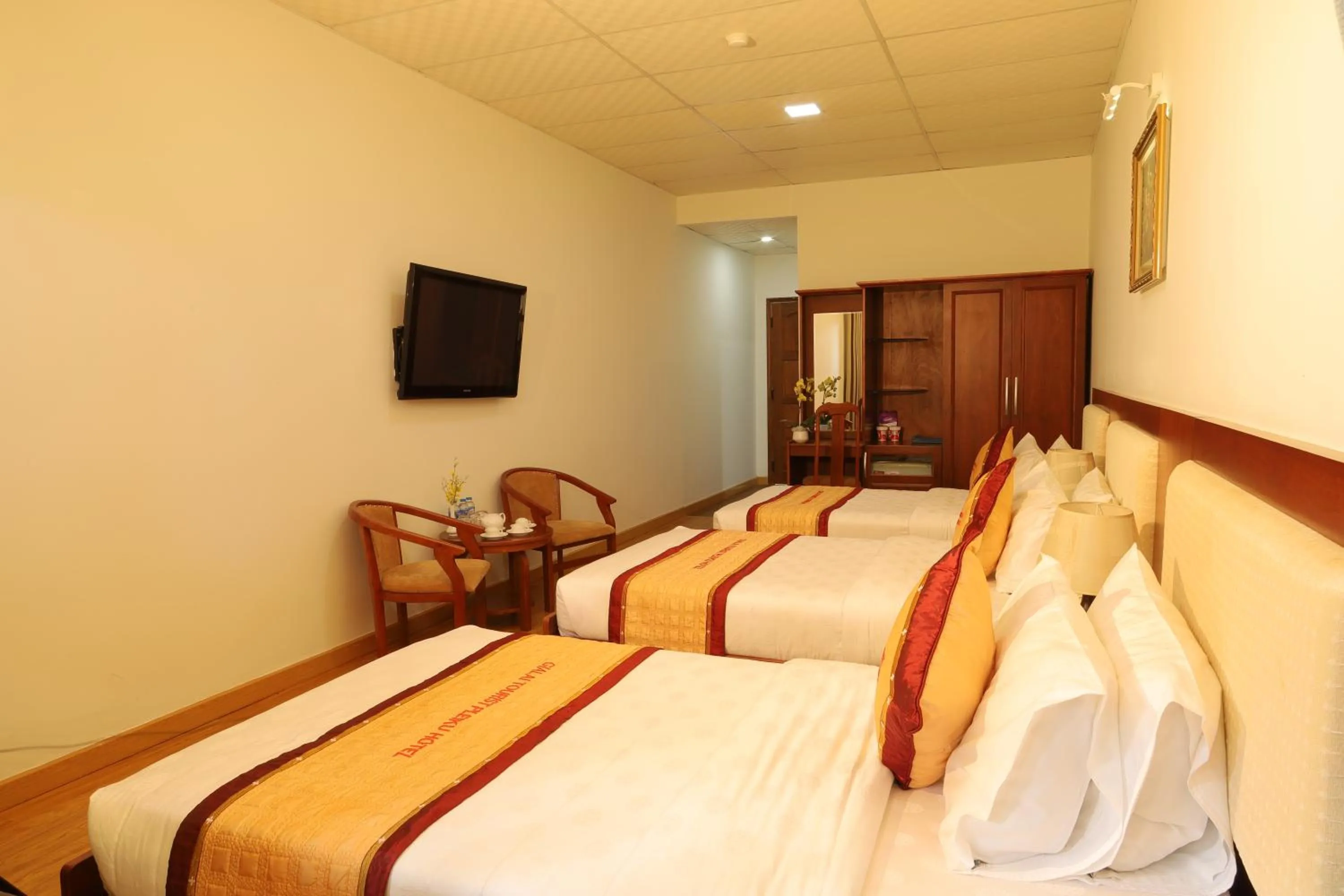 Bedroom, Bed in Pleiku Hotel by Gia Lai Tourist
