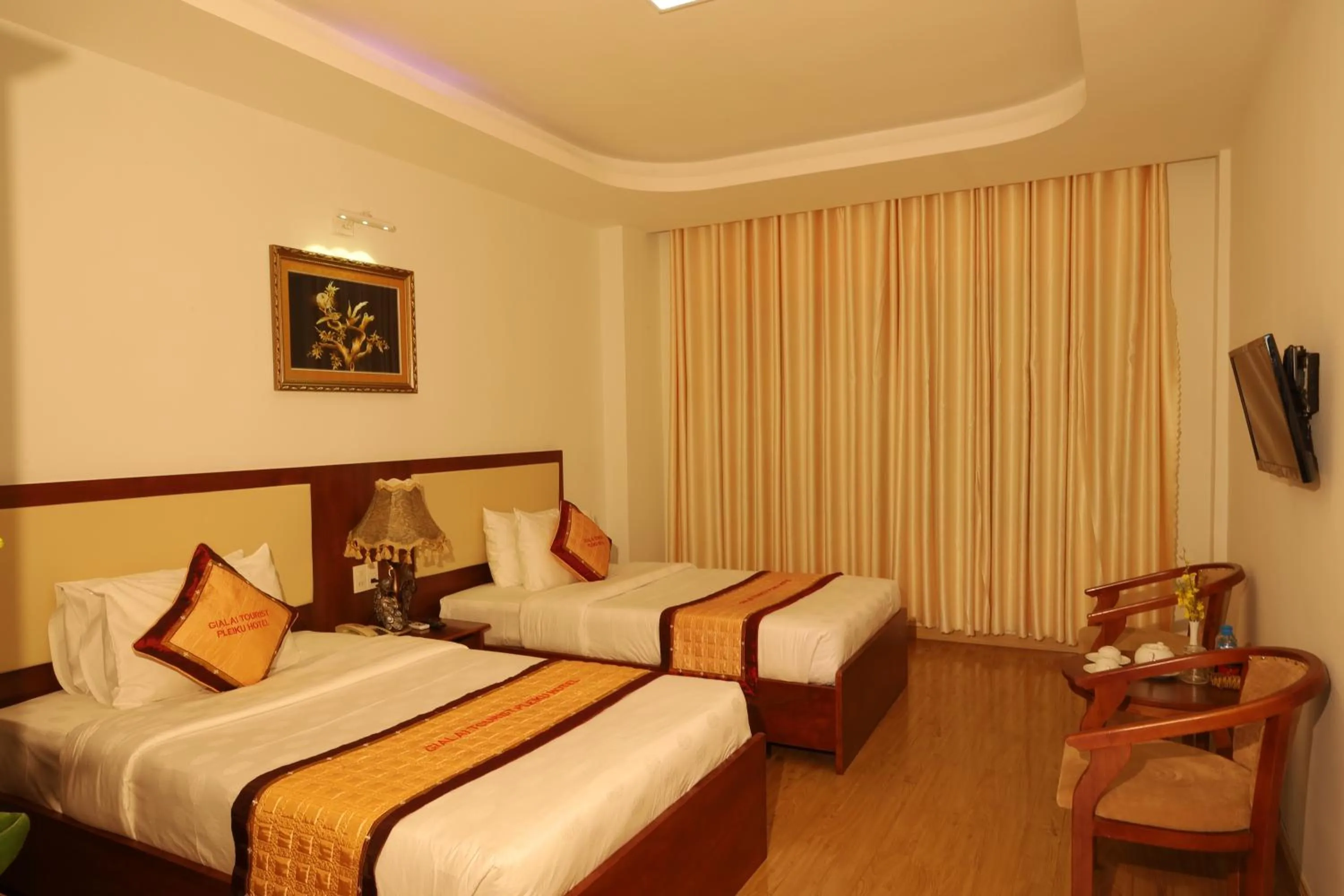 Bed in Pleiku Hotel by Gia Lai Tourist