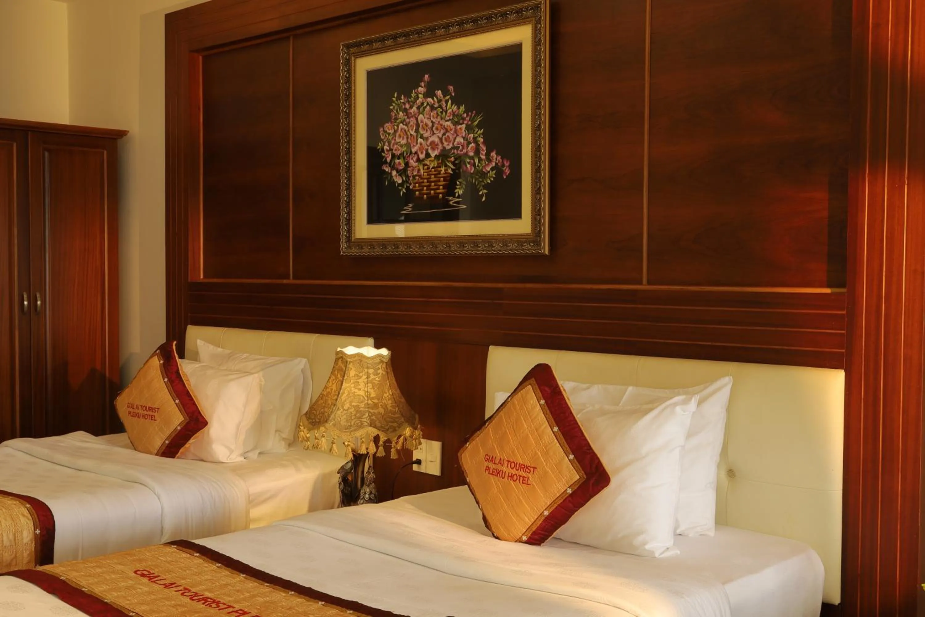 Bed in Pleiku Hotel by Gia Lai Tourist