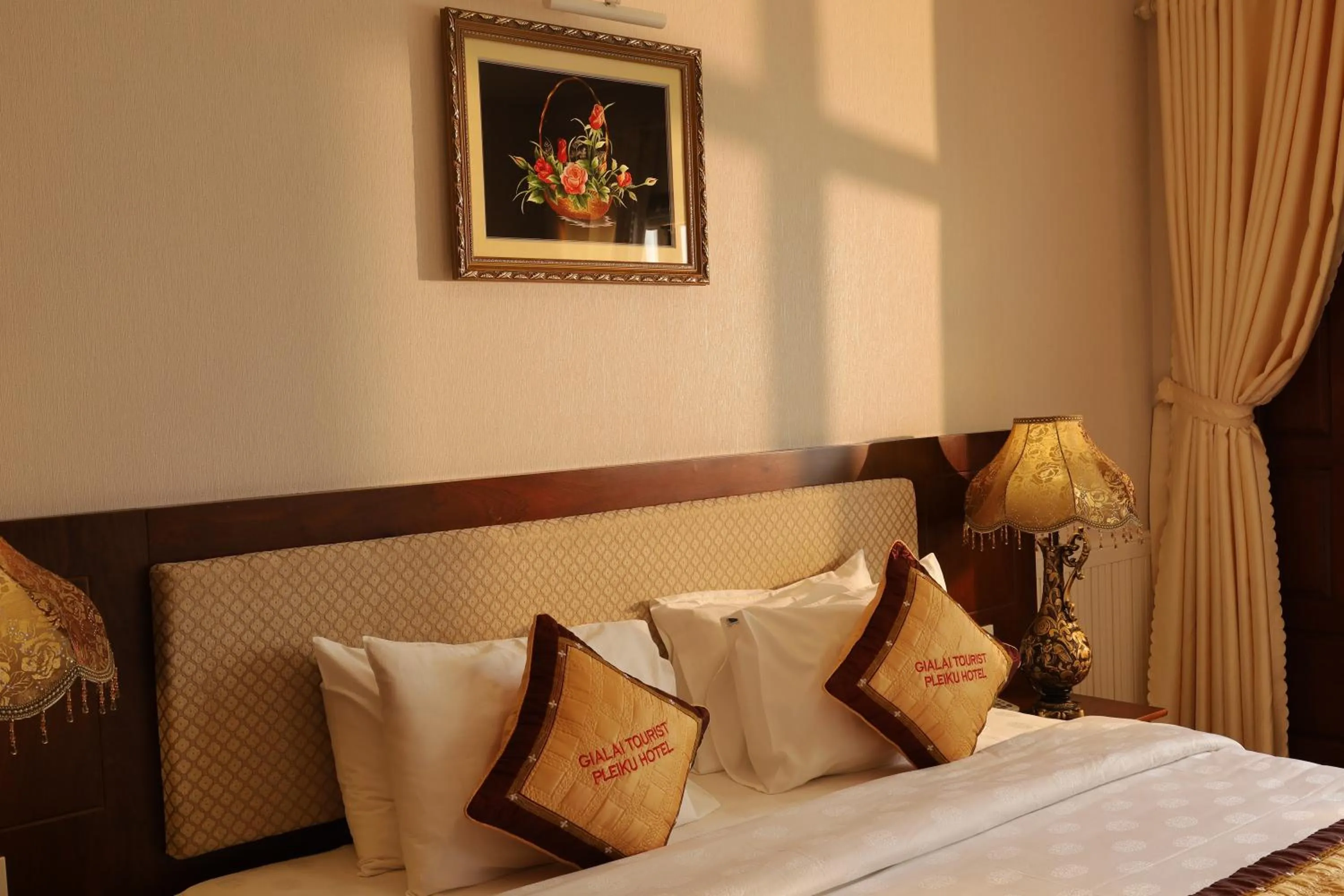 Bed in Pleiku Hotel by Gia Lai Tourist