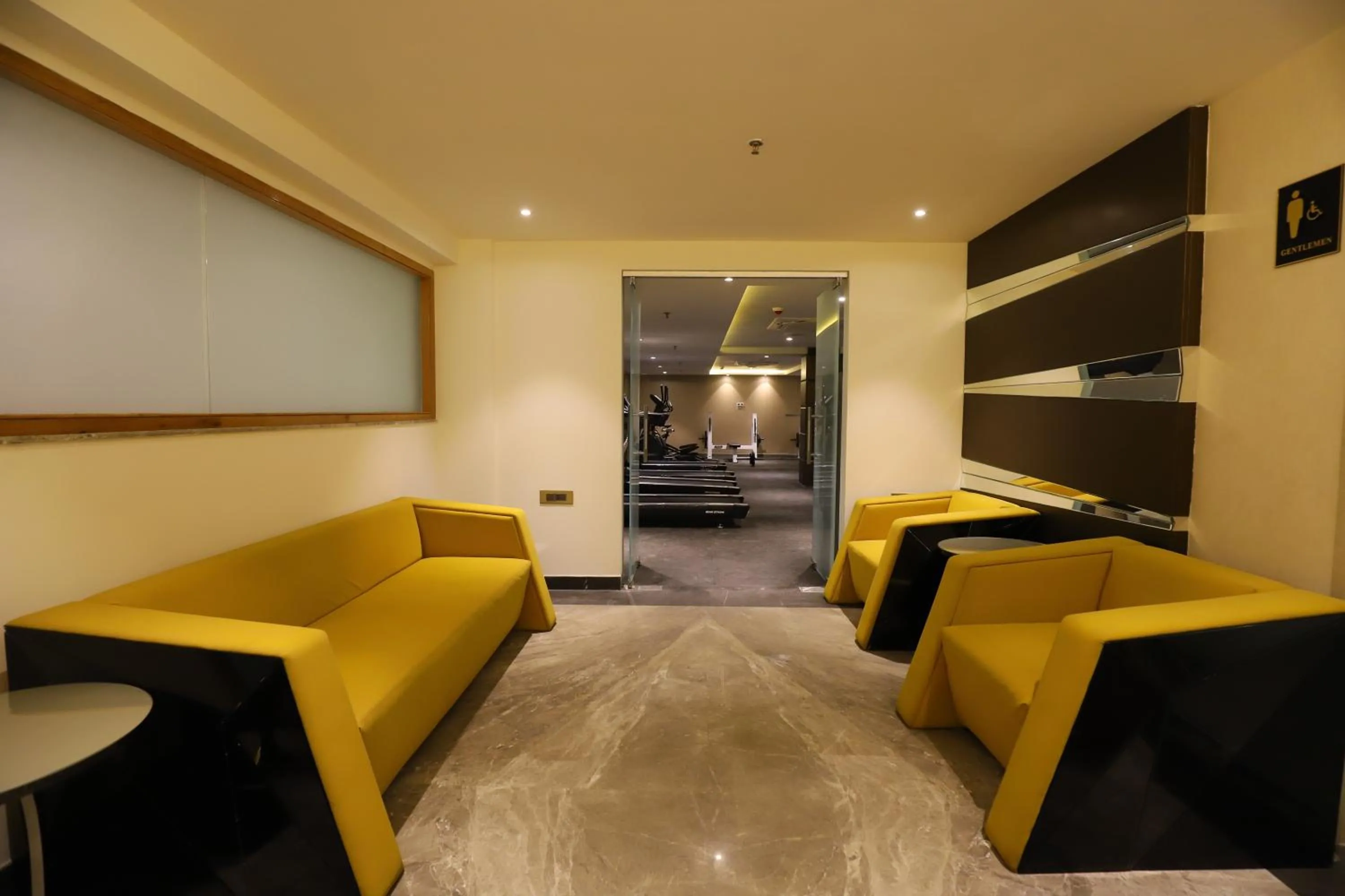 Fitness centre/facilities in The Pristine Hotel