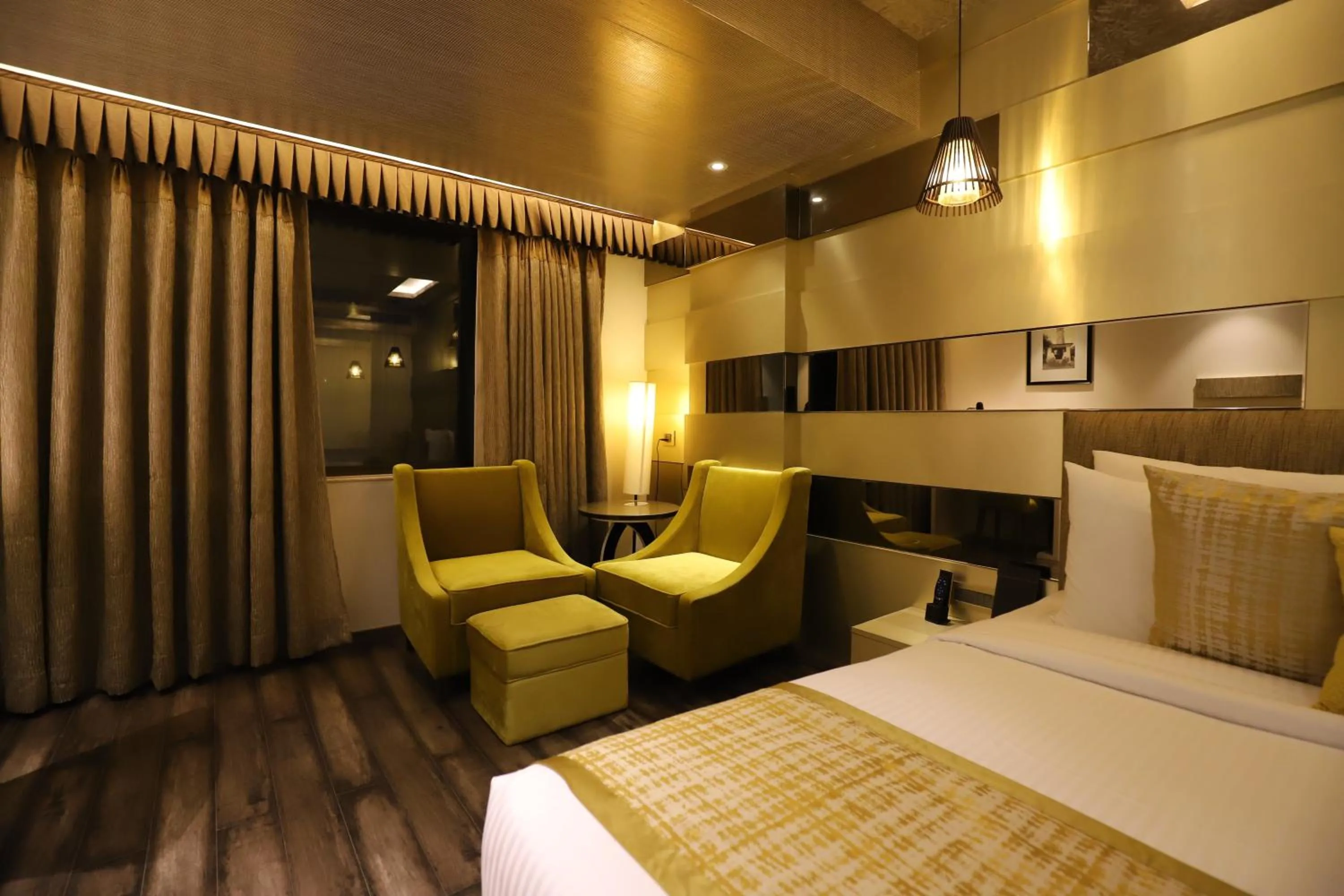 Bedroom, Bed in The Pristine Hotel