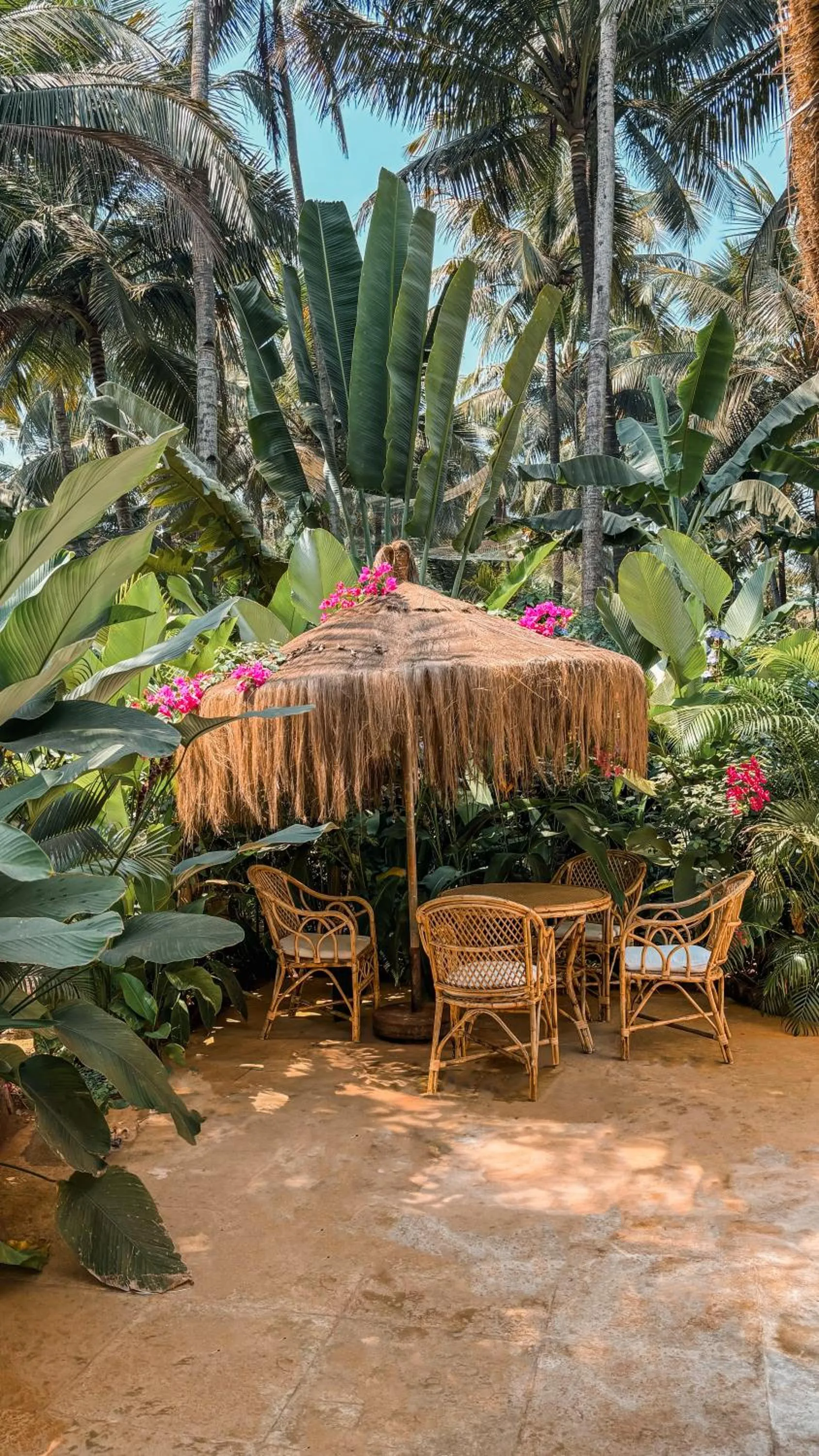 Patio in Thalassa Beach Boutique Resort