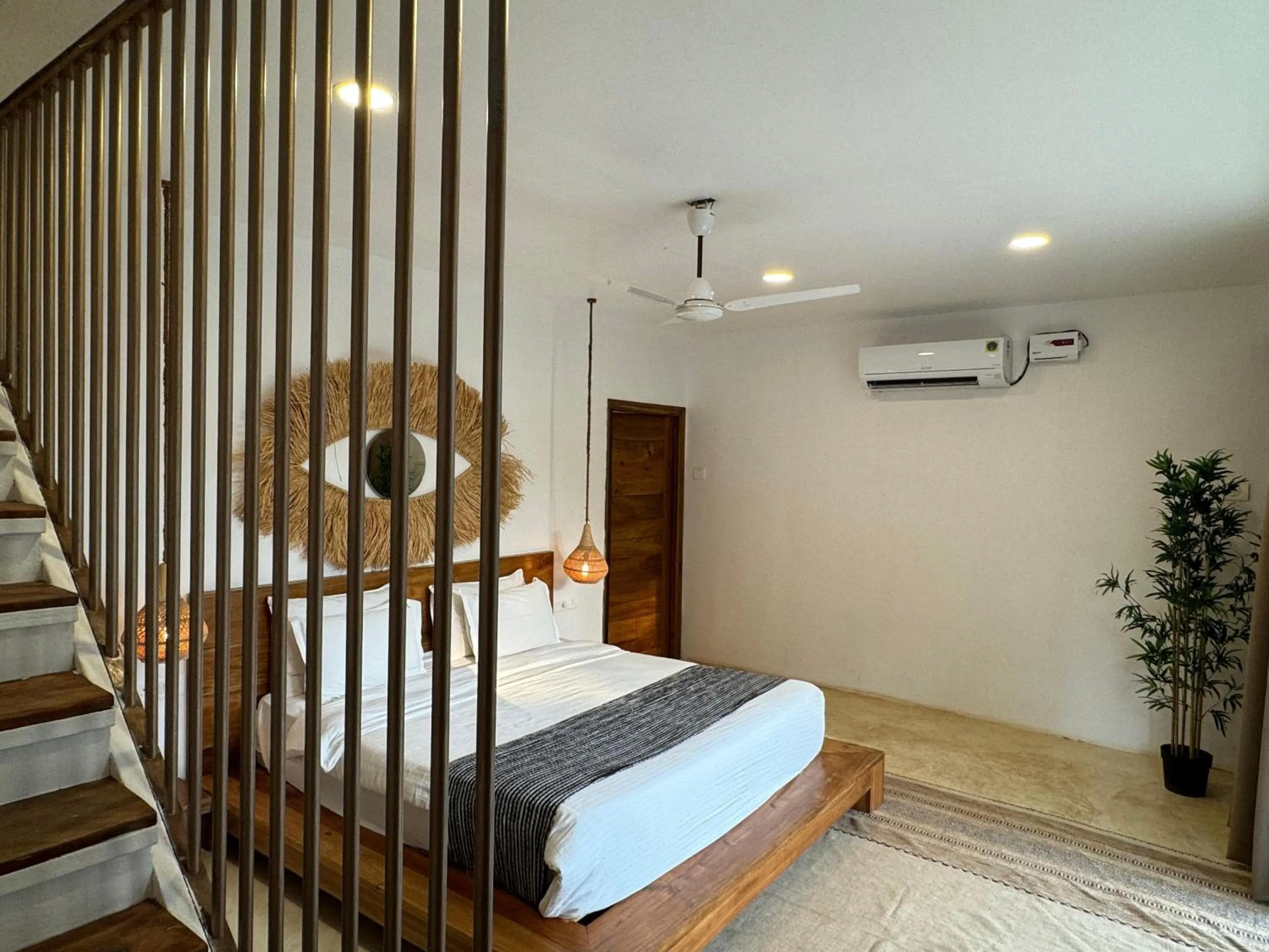 Bed in Thalassa Beach Boutique Resort