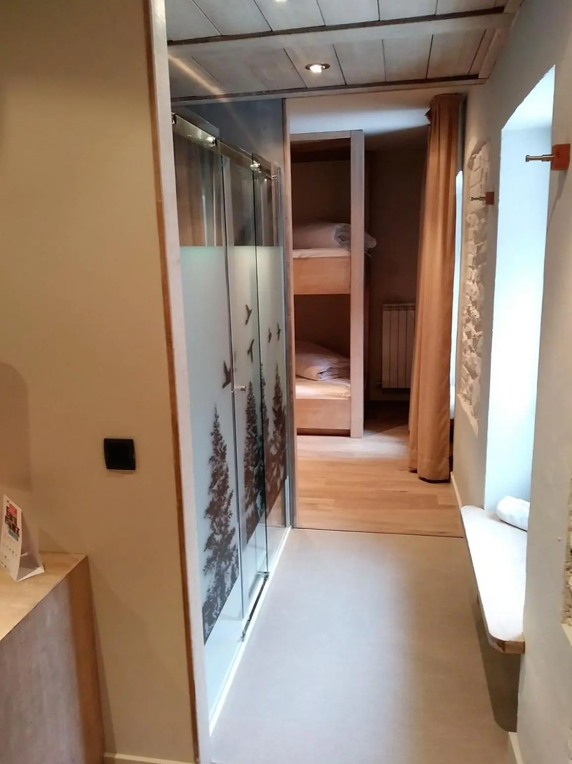 Shower in Hotel Santa Cristina Petit Spa